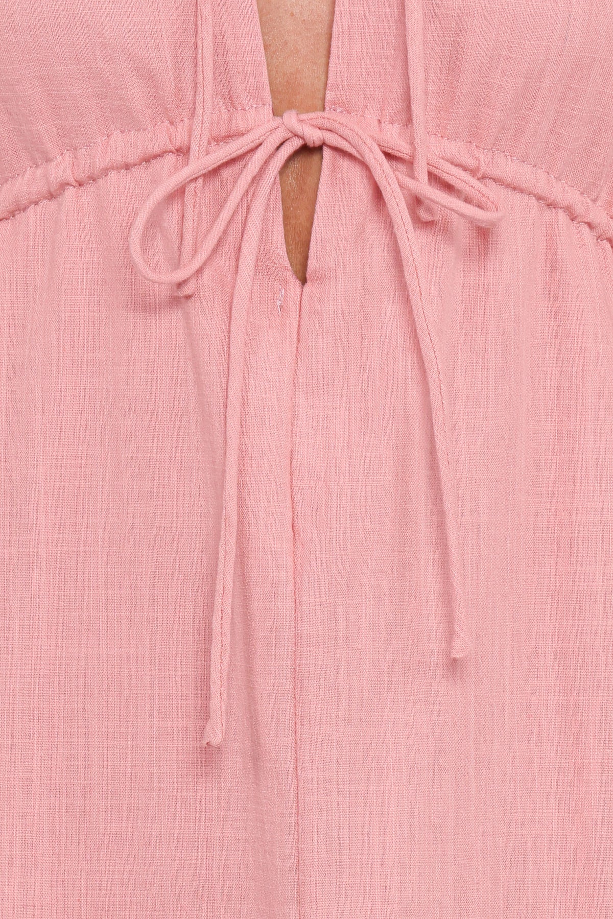 Riven Long Sleeve Maxi Dress in Pink – view 6 of 6