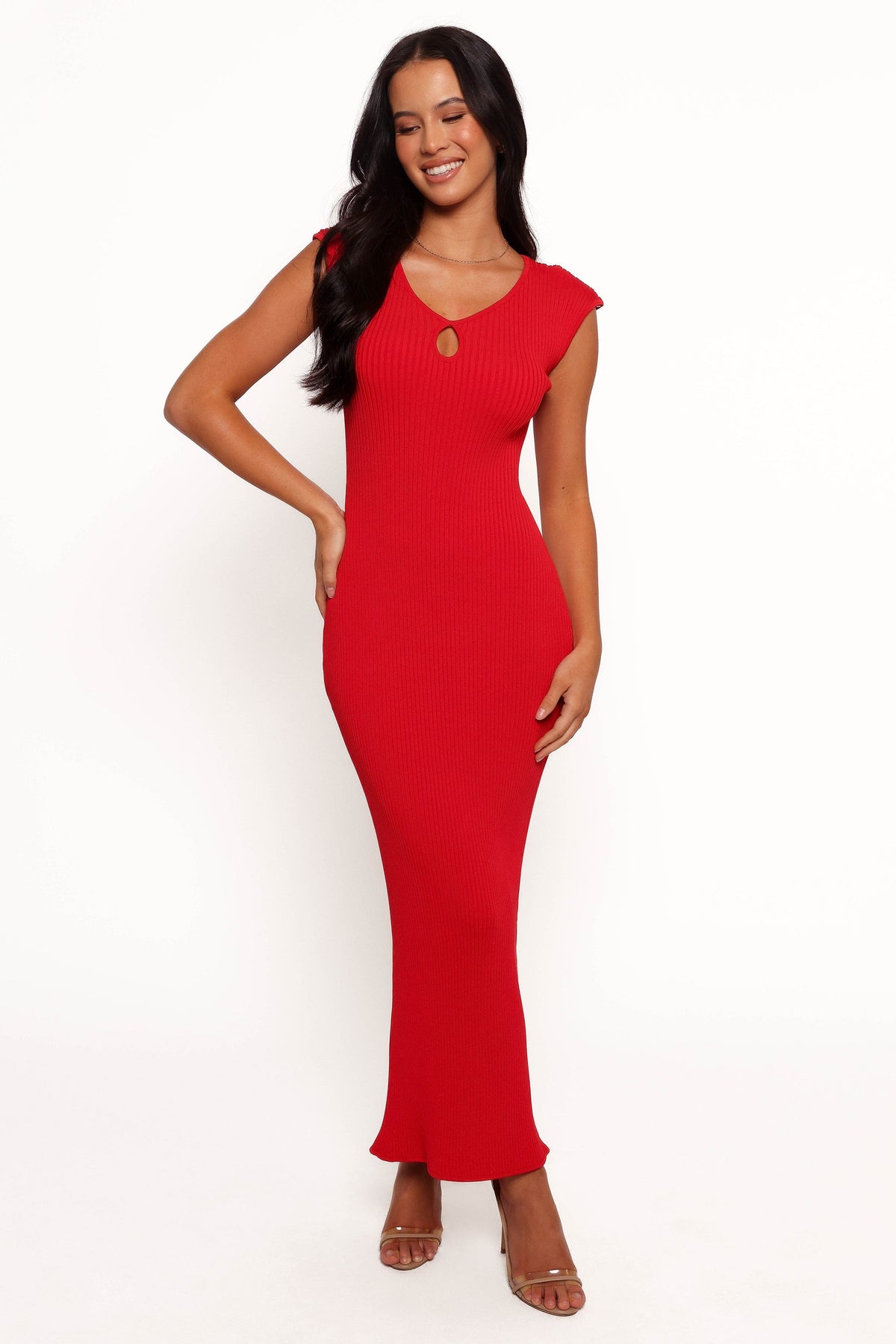 Robin Midi Dress in Red – view 1 of 6