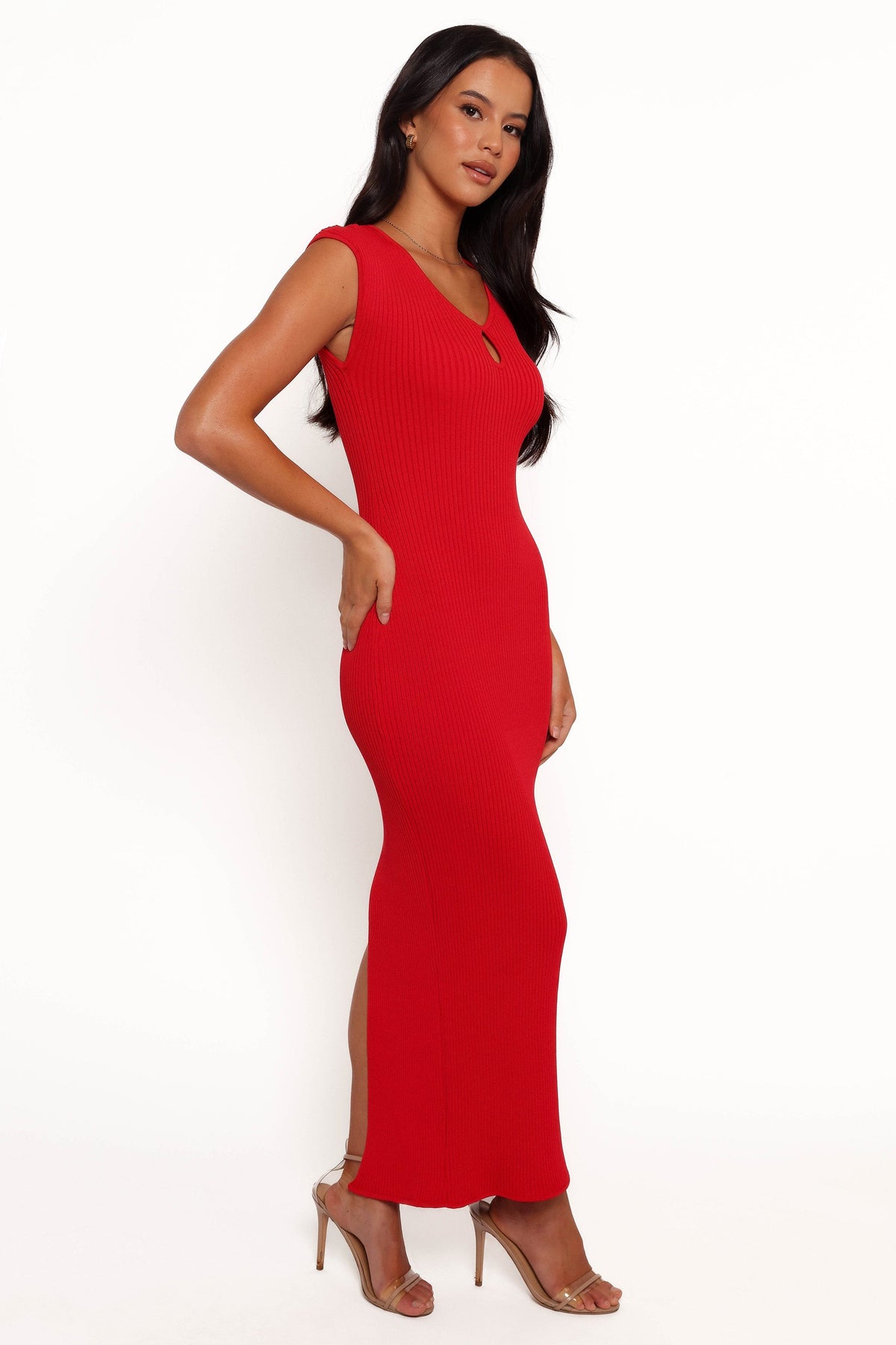 Robin Midi Dress in Red – view 5 of 6