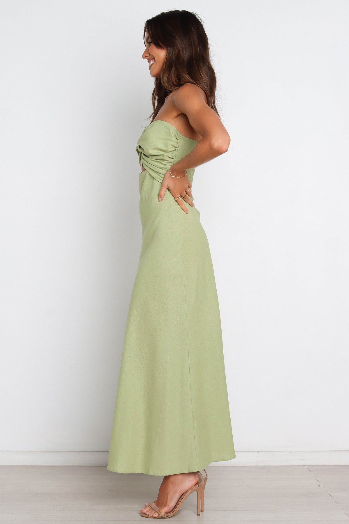 Rosetta Dress in Olive – view 6 of 13