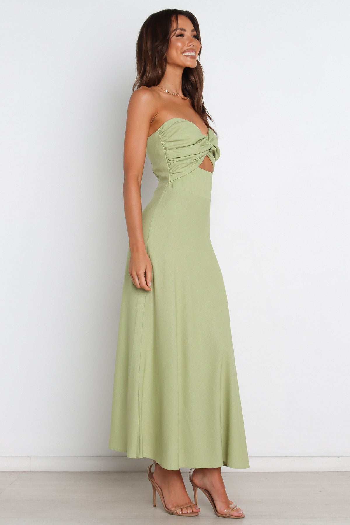 Rosetta Dress in Olive – view 5 of 13