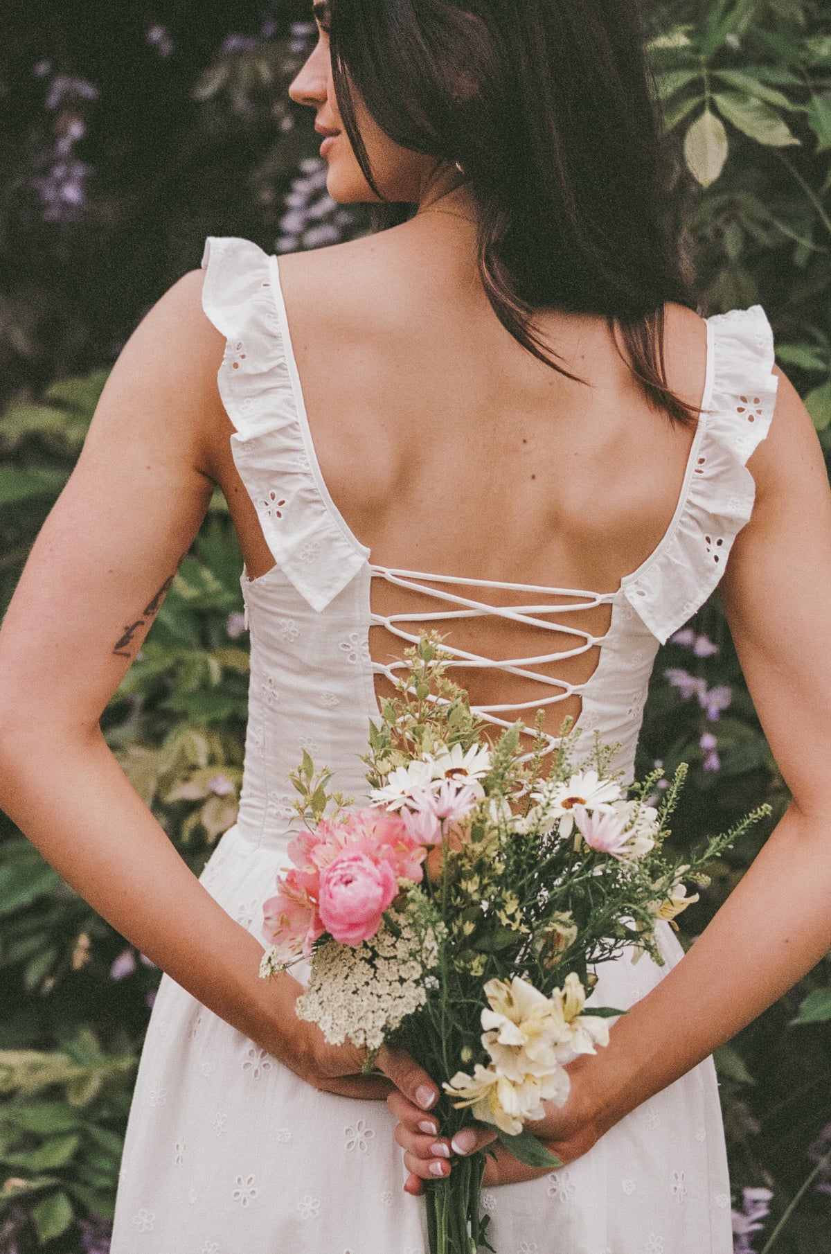 Ruella Midi Dress in White – view 9 of 9