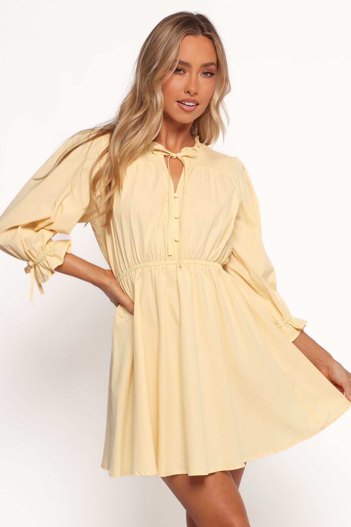 Russell Mini Dress in Yellow – view 6 of 6