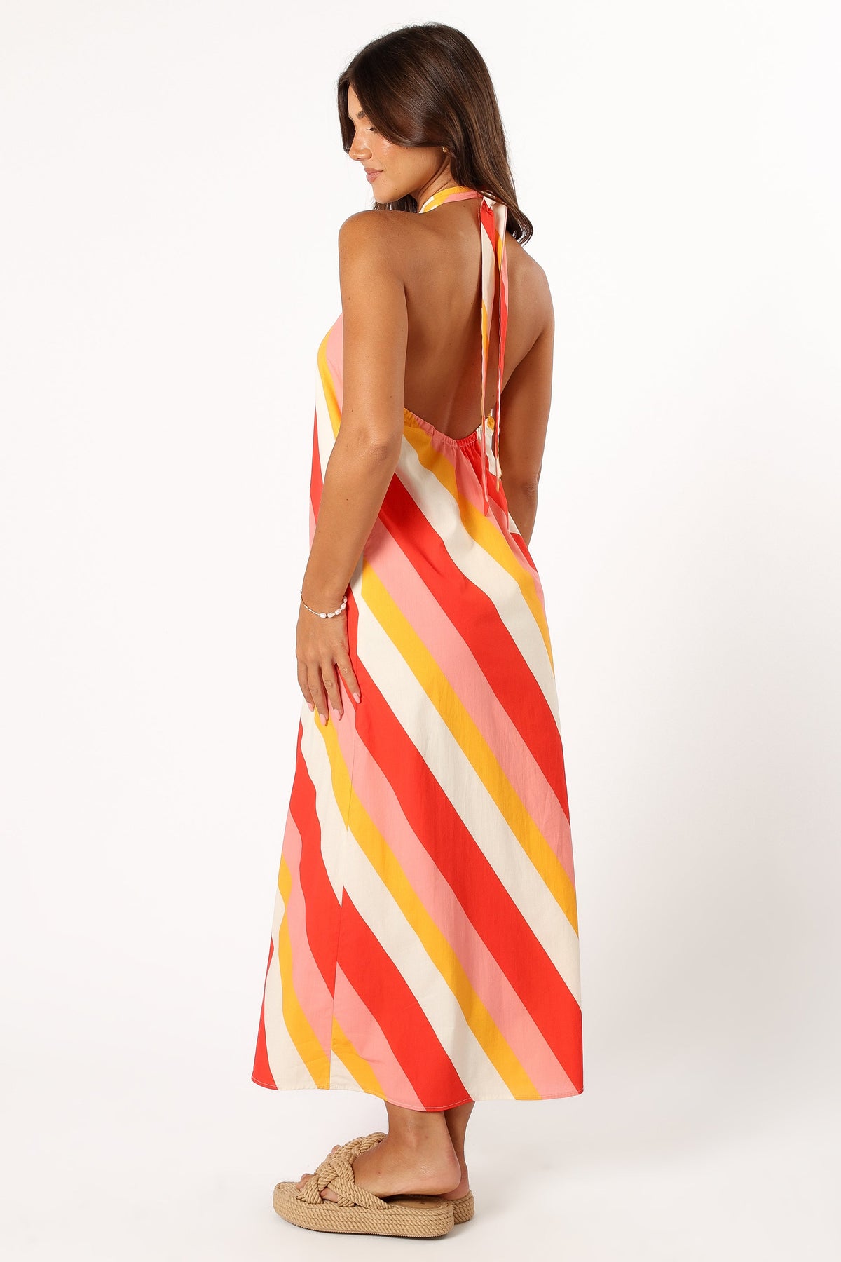 Sabbia Maxi Dress in Pink Stripe – view 7 of 9