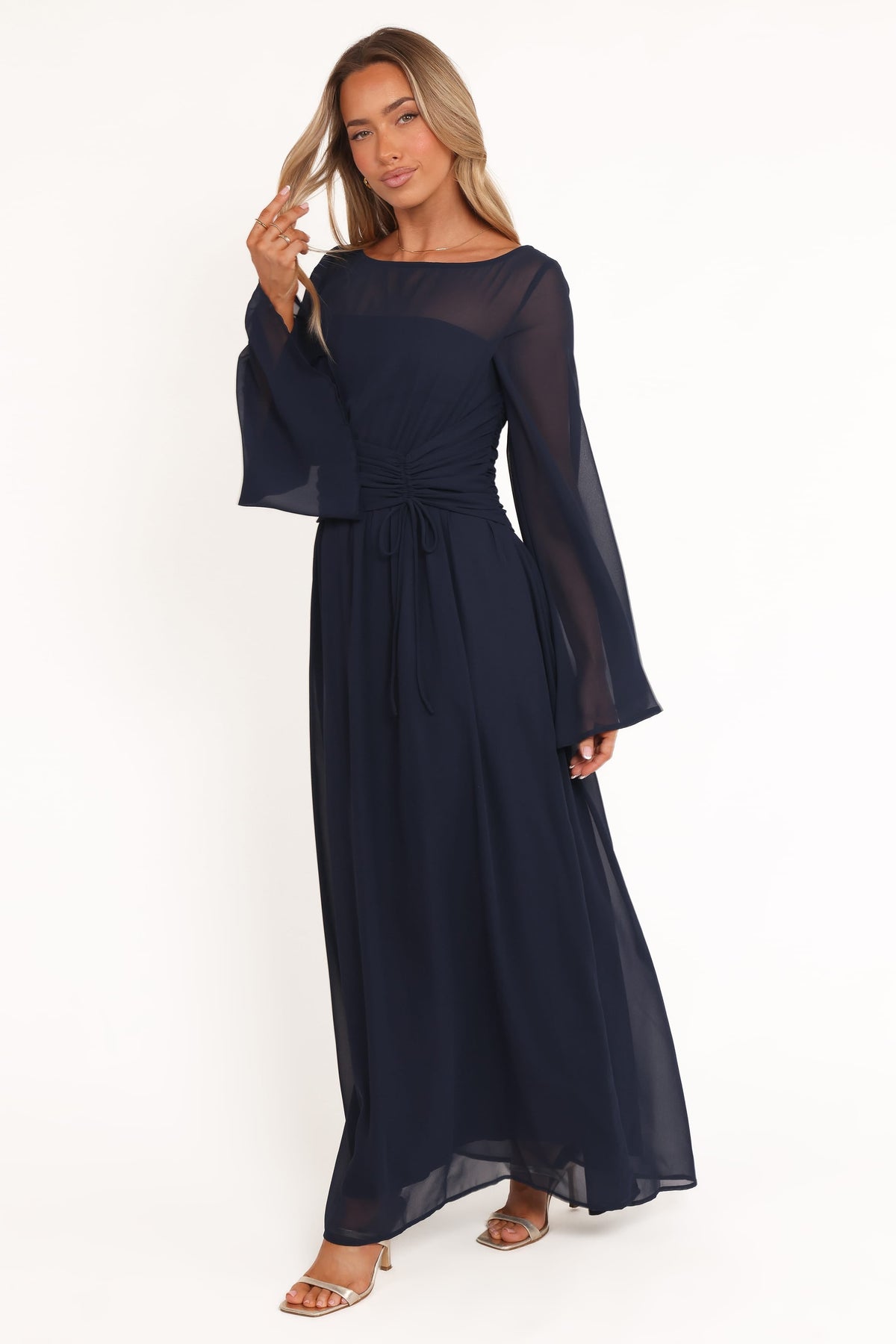 Samara Maxi Dress in Navy – view 4 of 9
