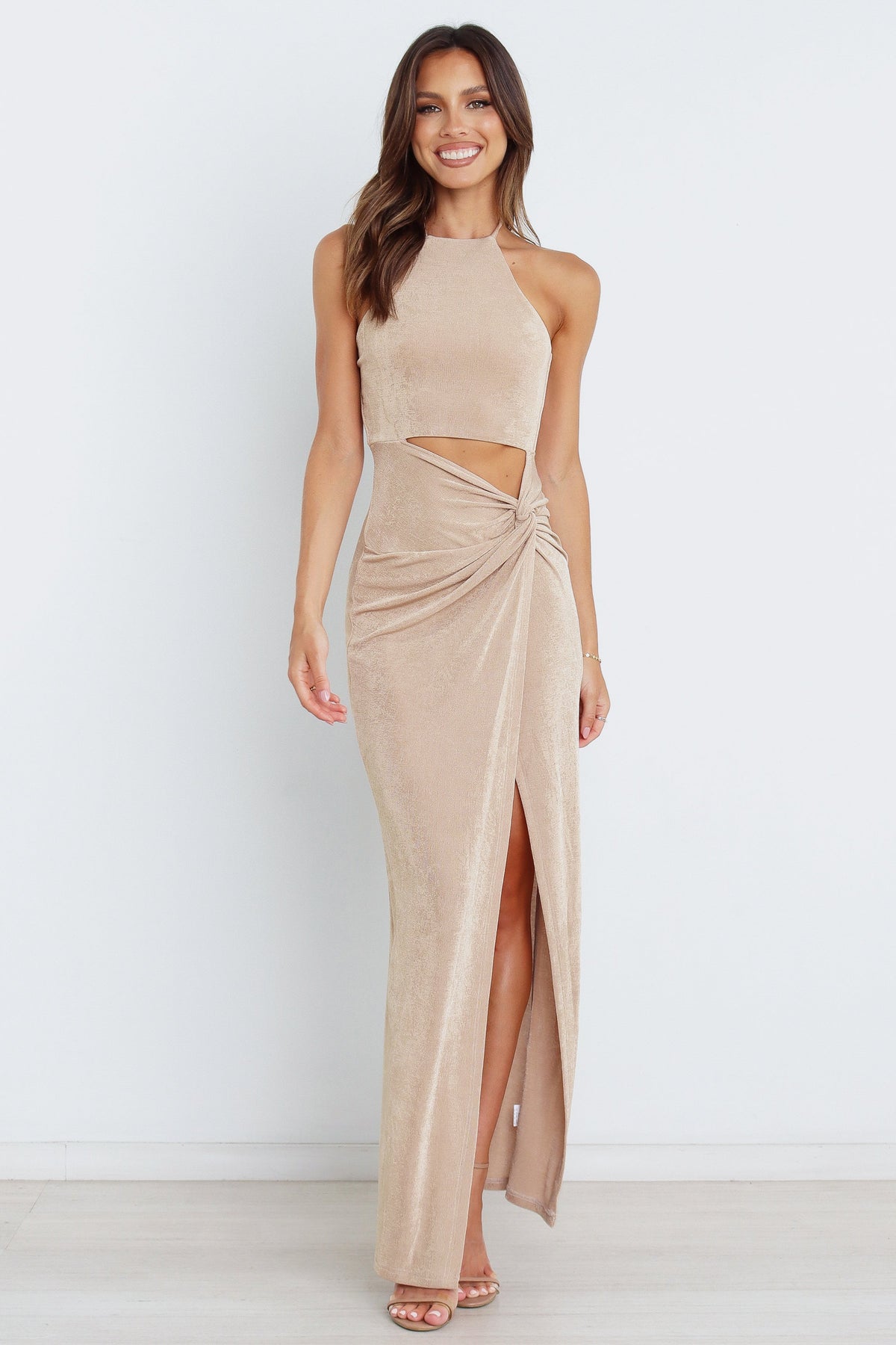 Scarlette Dress in Gold – view 3 of 8