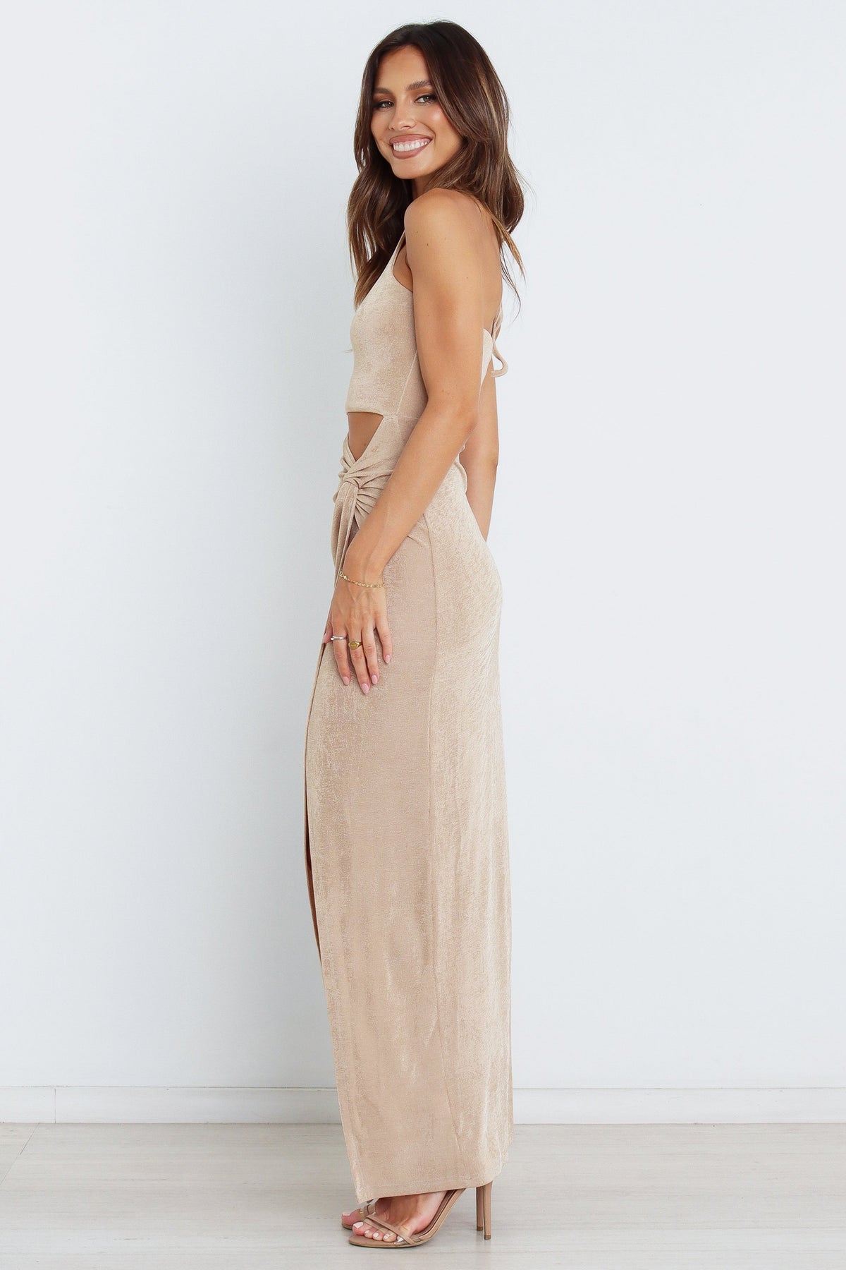 Scarlette Dress in Gold – view 4 of 8
