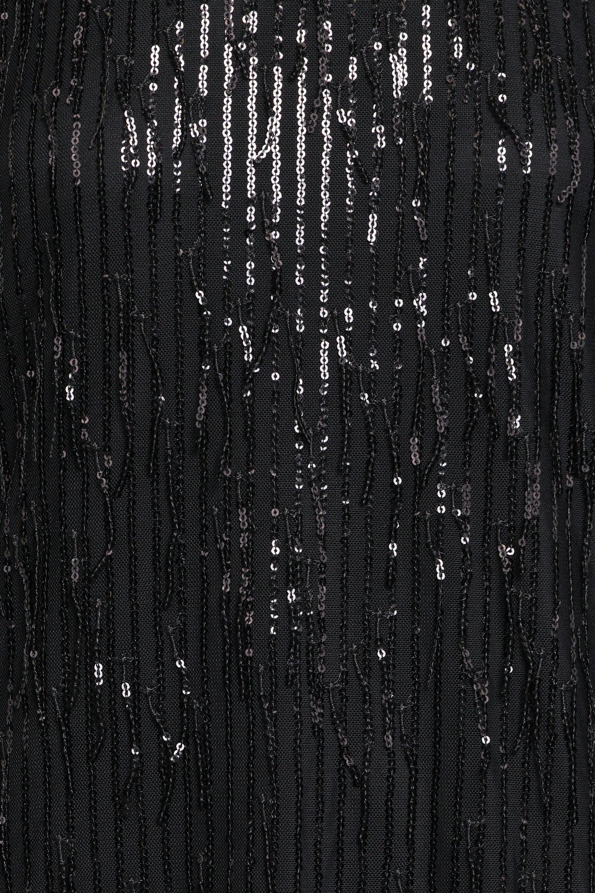 Serena Sequin Mini Dress in Black – view 7 of 8