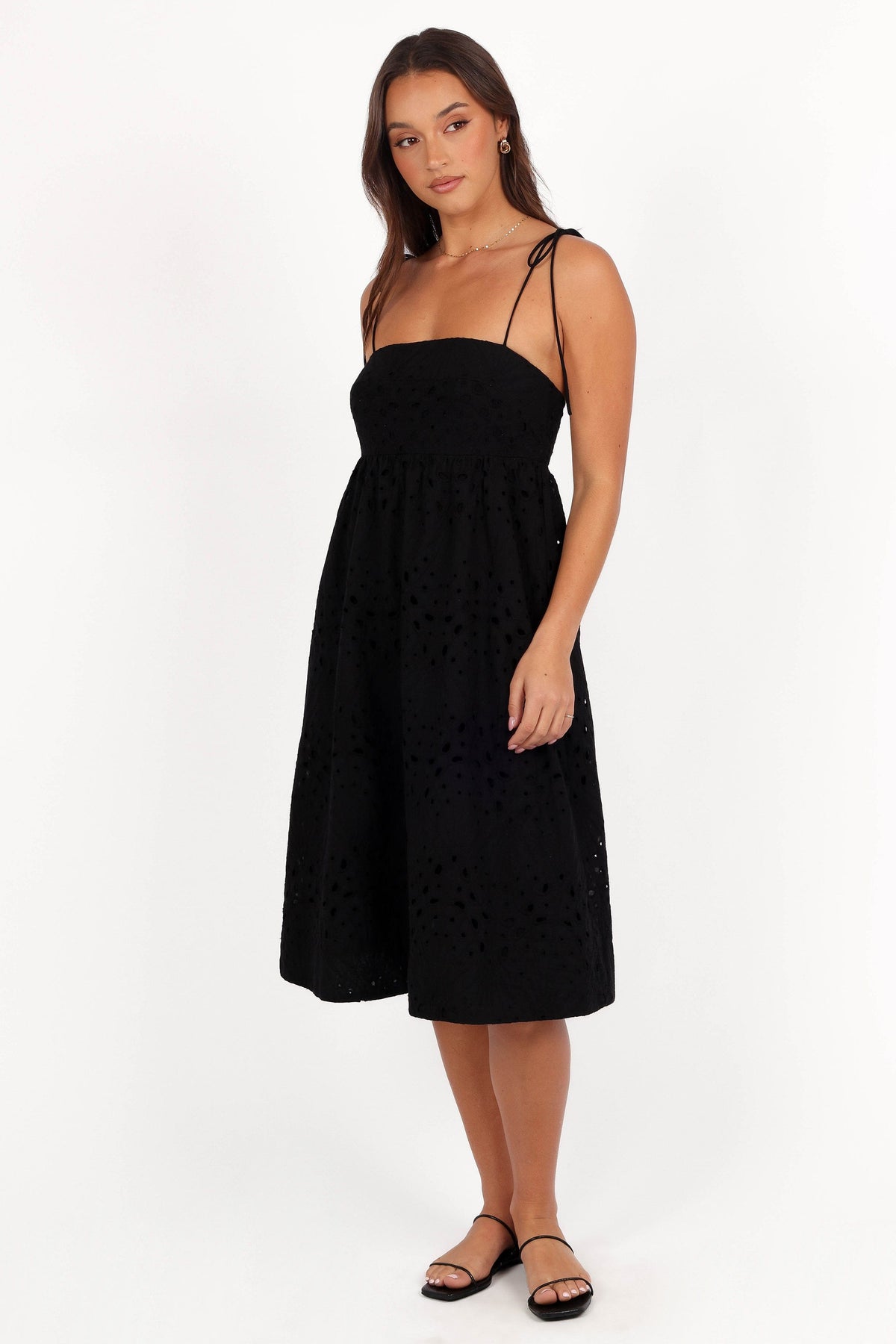 Sevara Midi Dress in Black – view 2 of 6