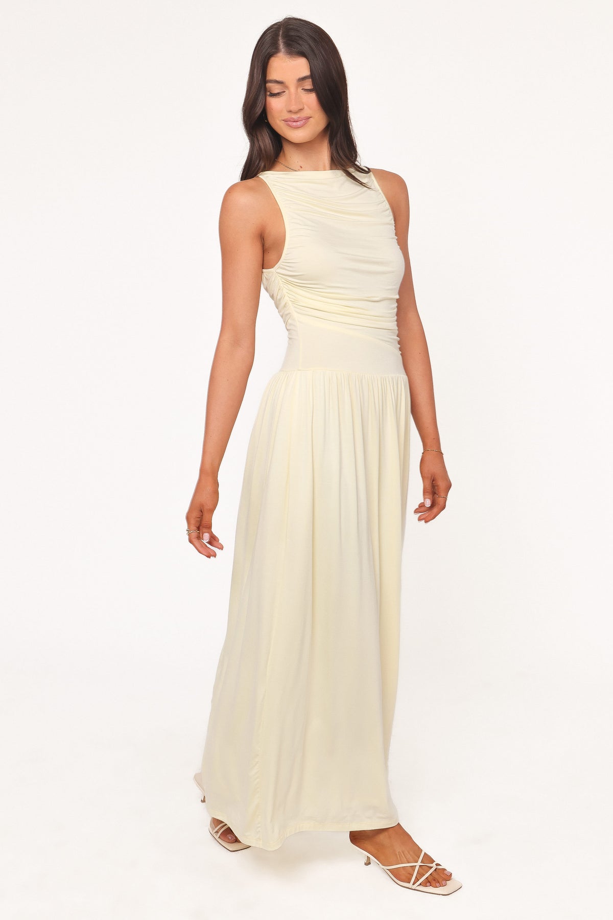 Shirley Maxi Dress in Butter Yellow – view 3 of 6