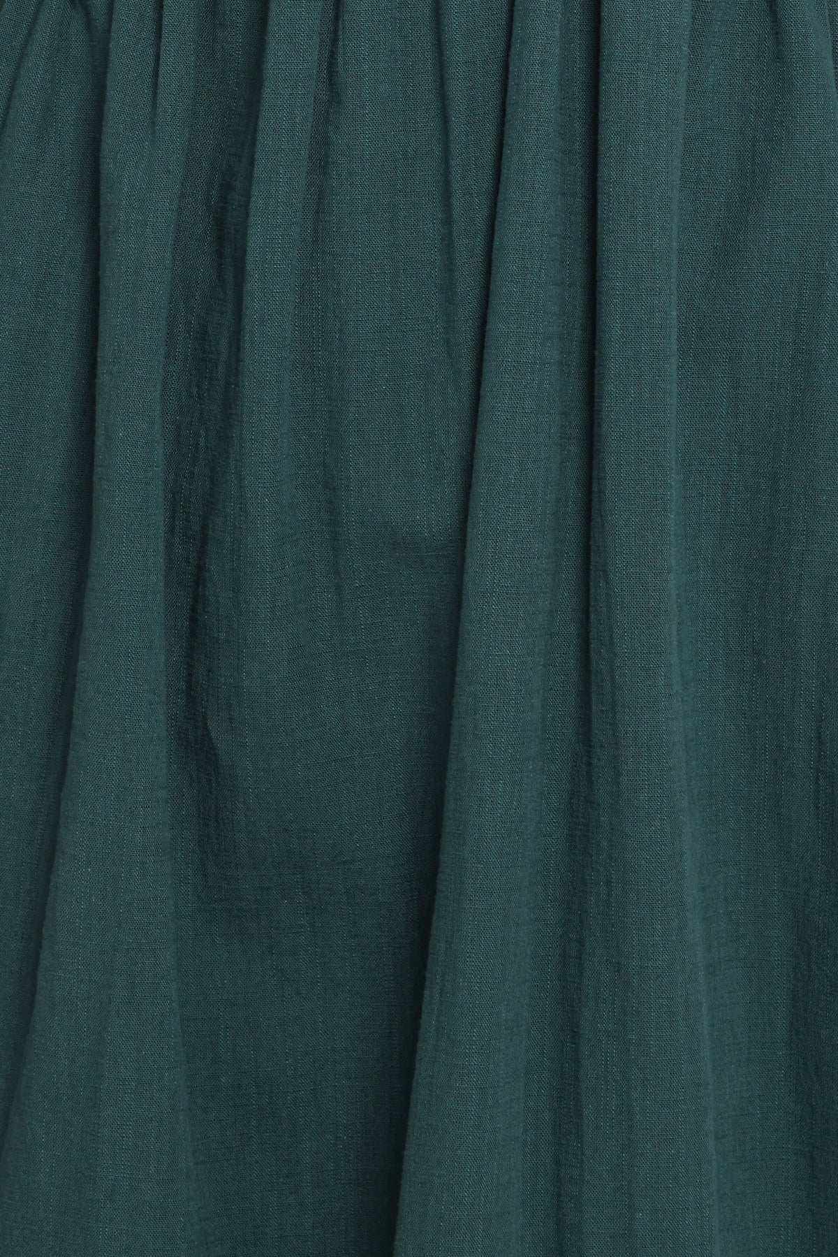 Sullivan Puff Sleeve Maxi Dress in Forest Green – view 7 of 7