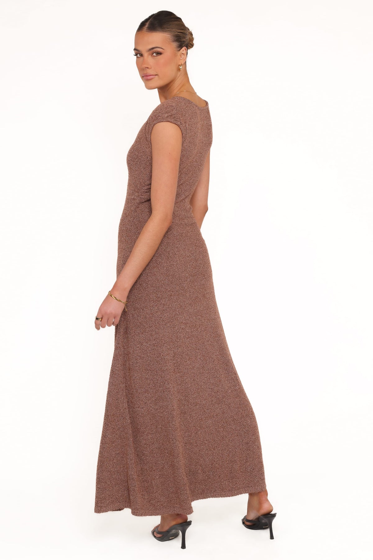 Talisa Midi Dress in Brown Marle – view 4 of 6