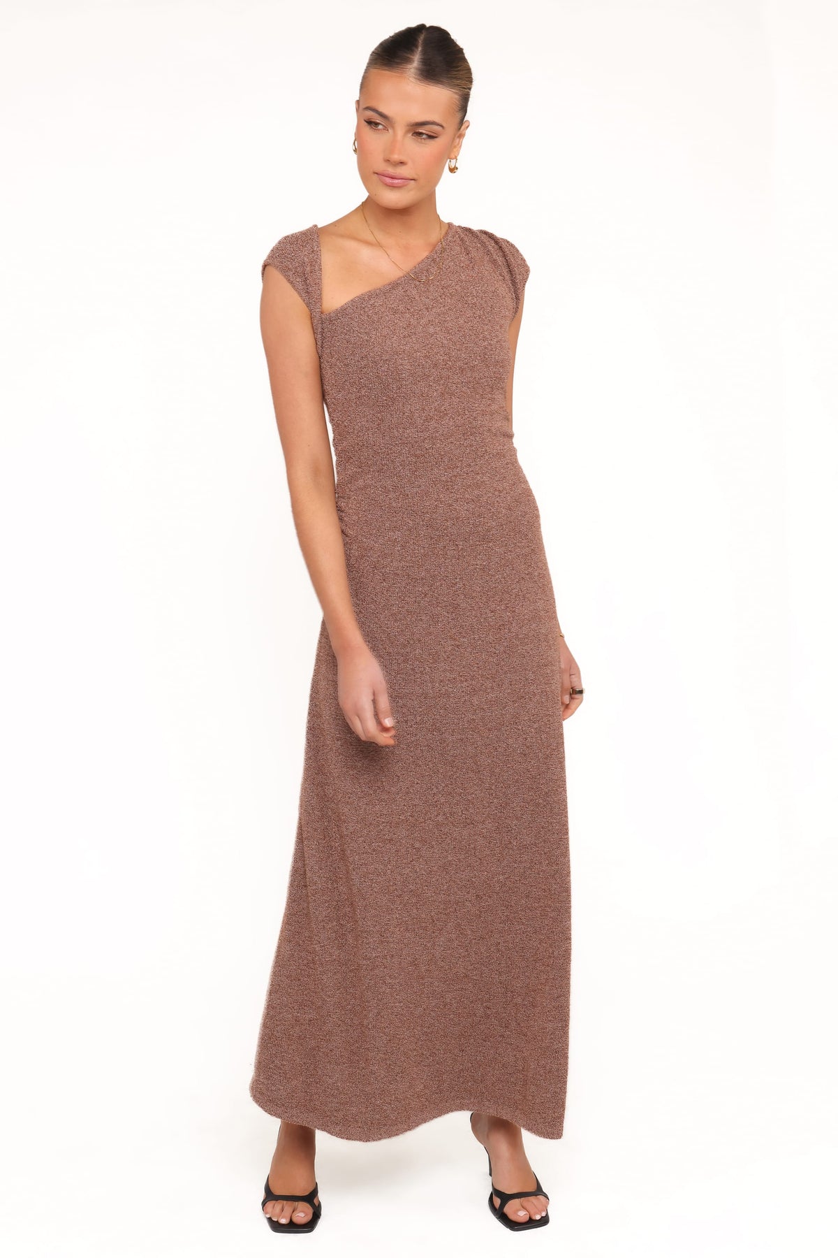 Talisa Midi Dress in Brown Marle – view 1 of 6