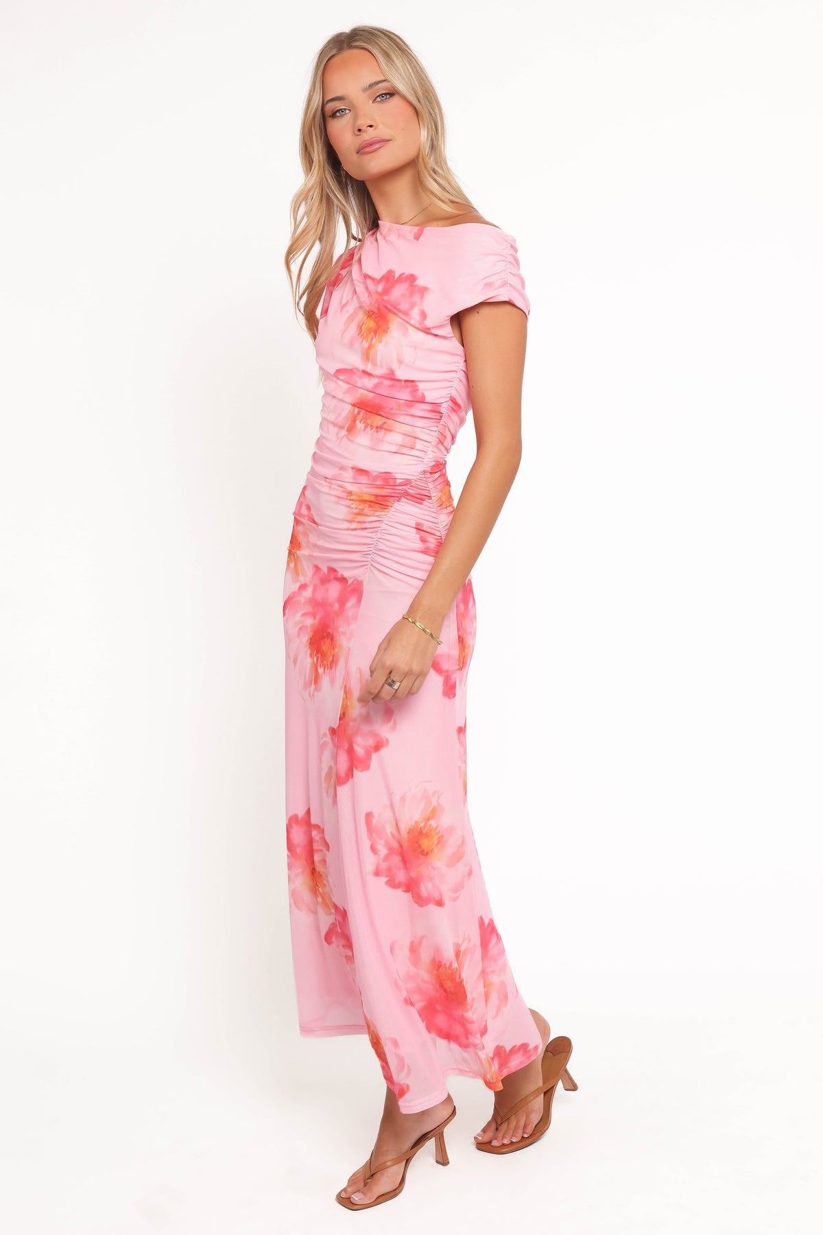 Talyne Maxi Dress in Pink Floral – view 3 of 5