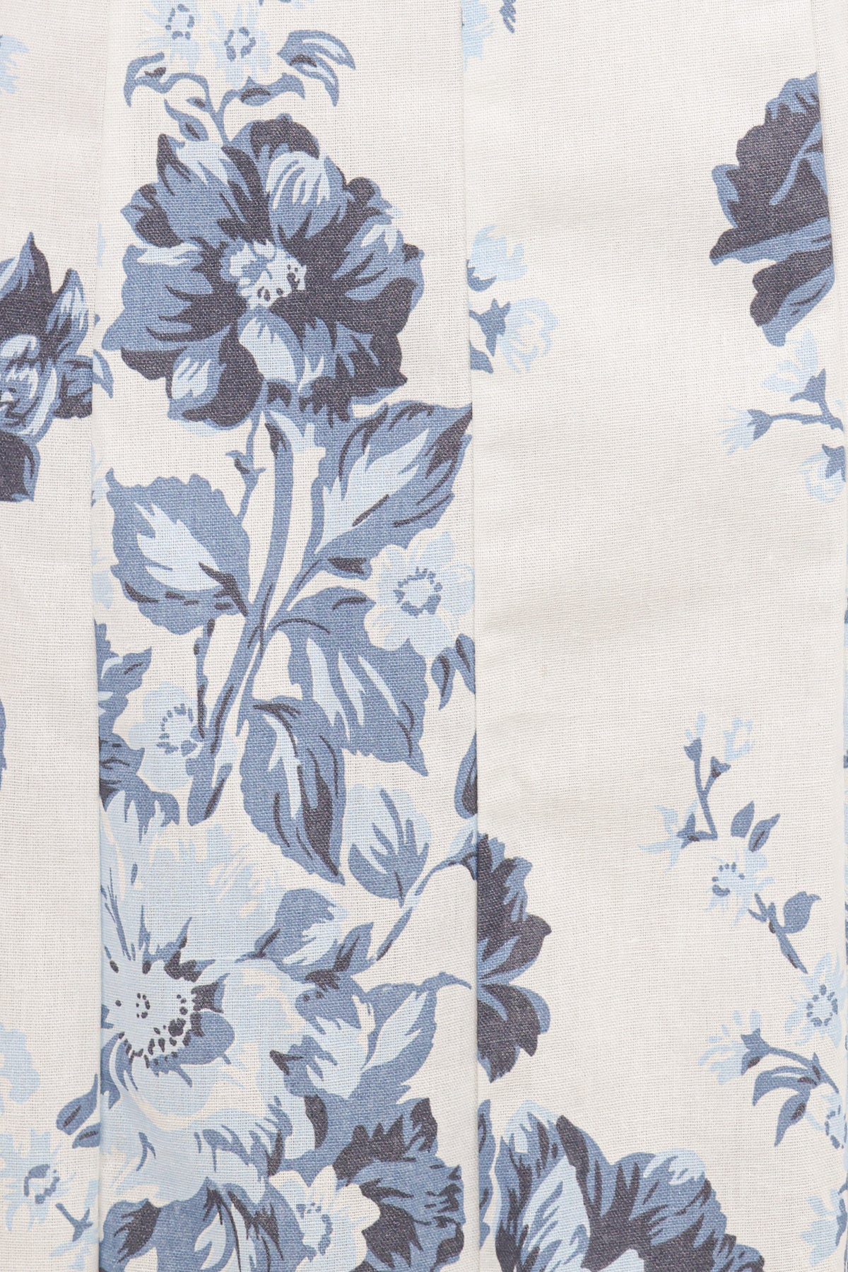 Tamira Strapless Midi Dress in Blue Floral – view 5 of 5