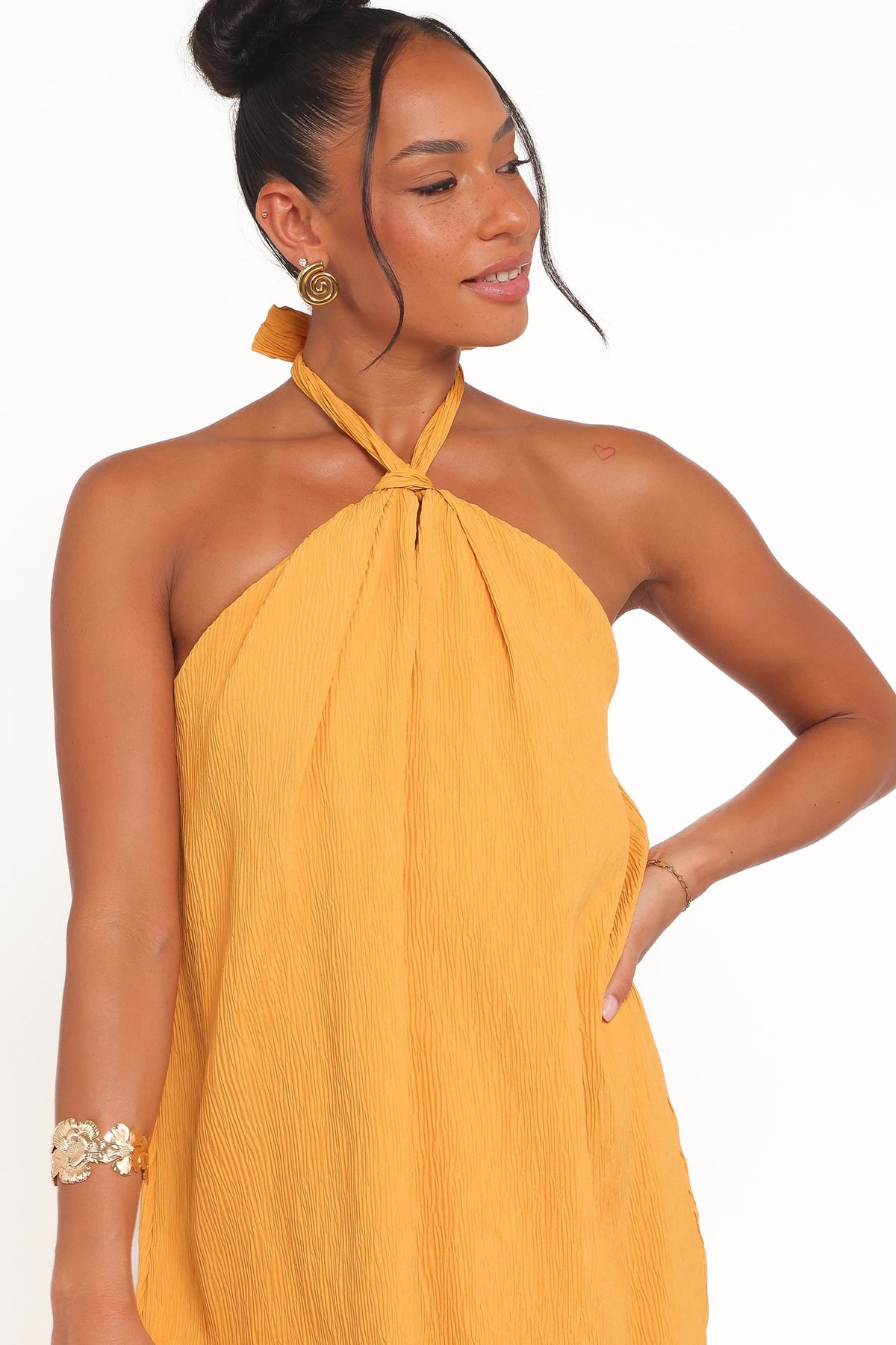 Theophania Maxi Dress in Mango – view 3 of 7