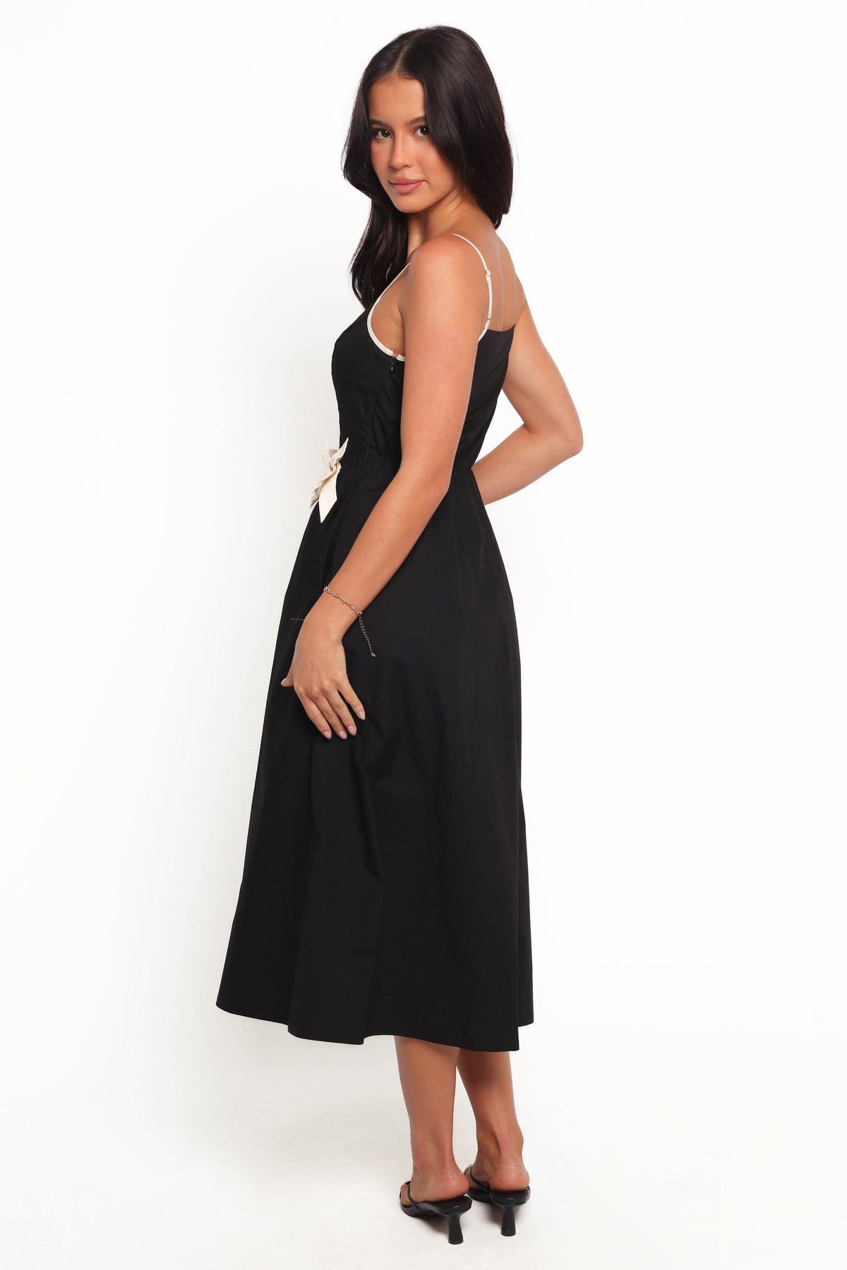 Tia Midi Dress in Black – view 5 of 7