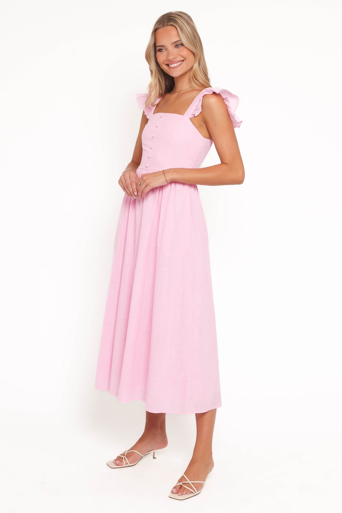 Tiarne Midi Dress in Pink – view 3 of 6