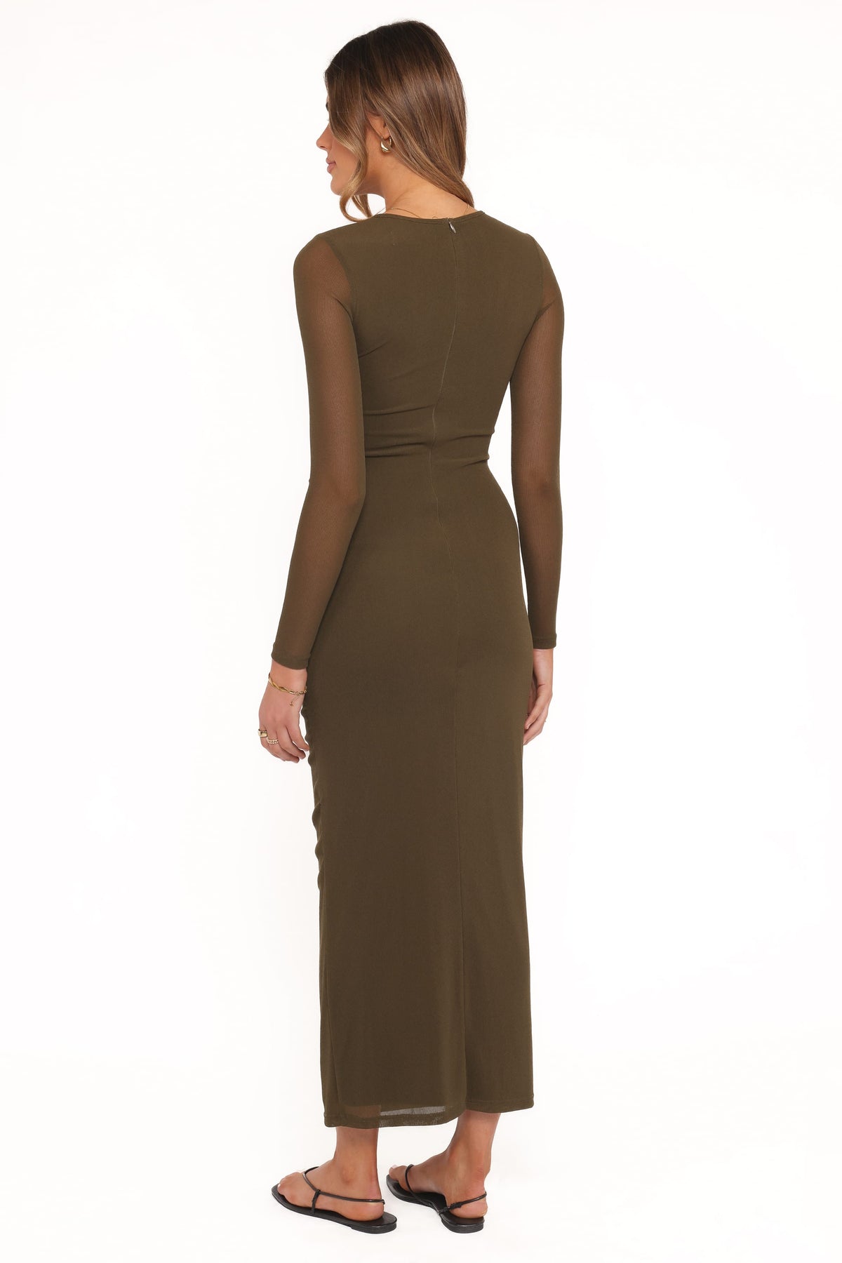 Tormund Midi Dress in Olive – view 3 of 6