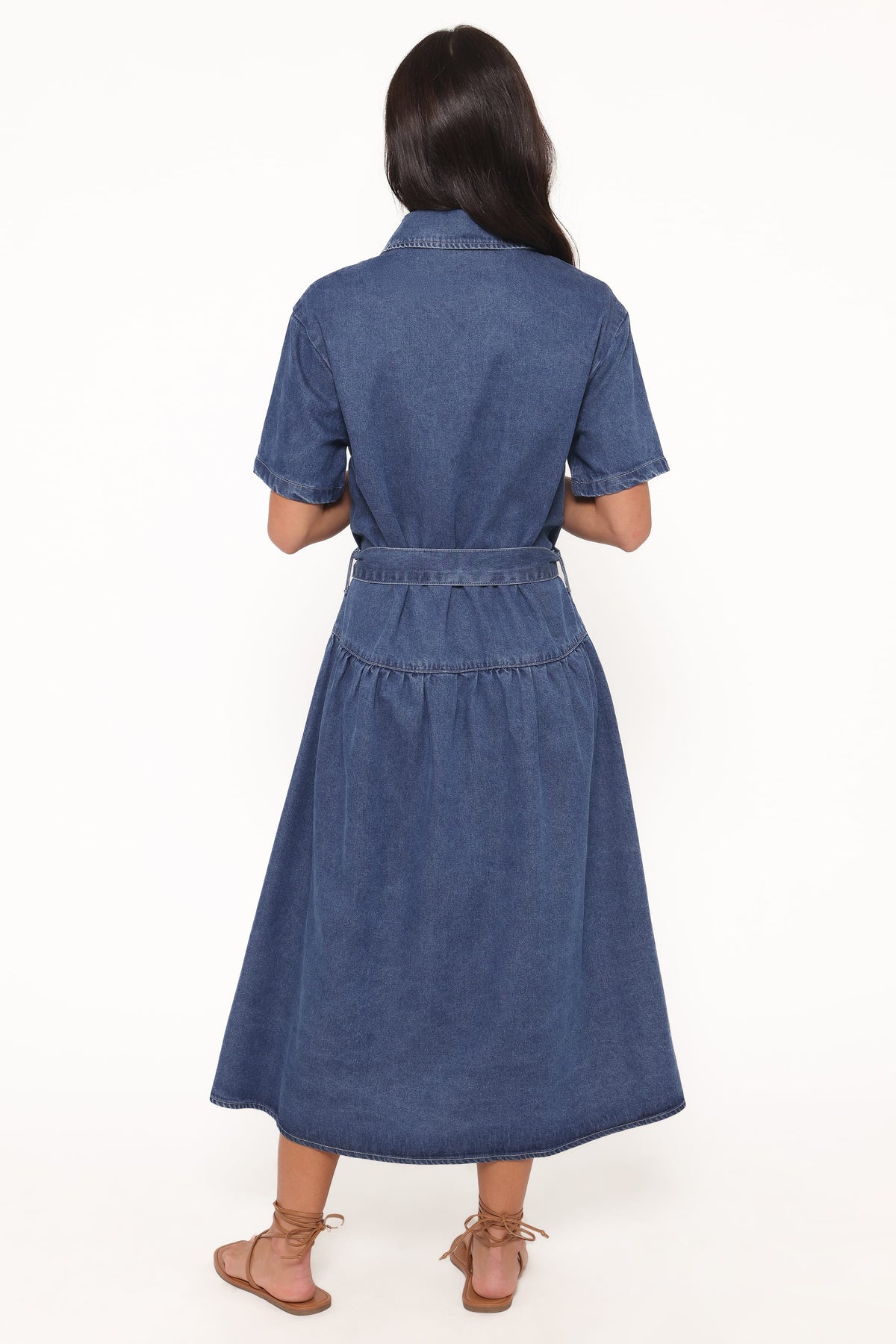 Tova Midi Dress in Blue – view 4 of 7
