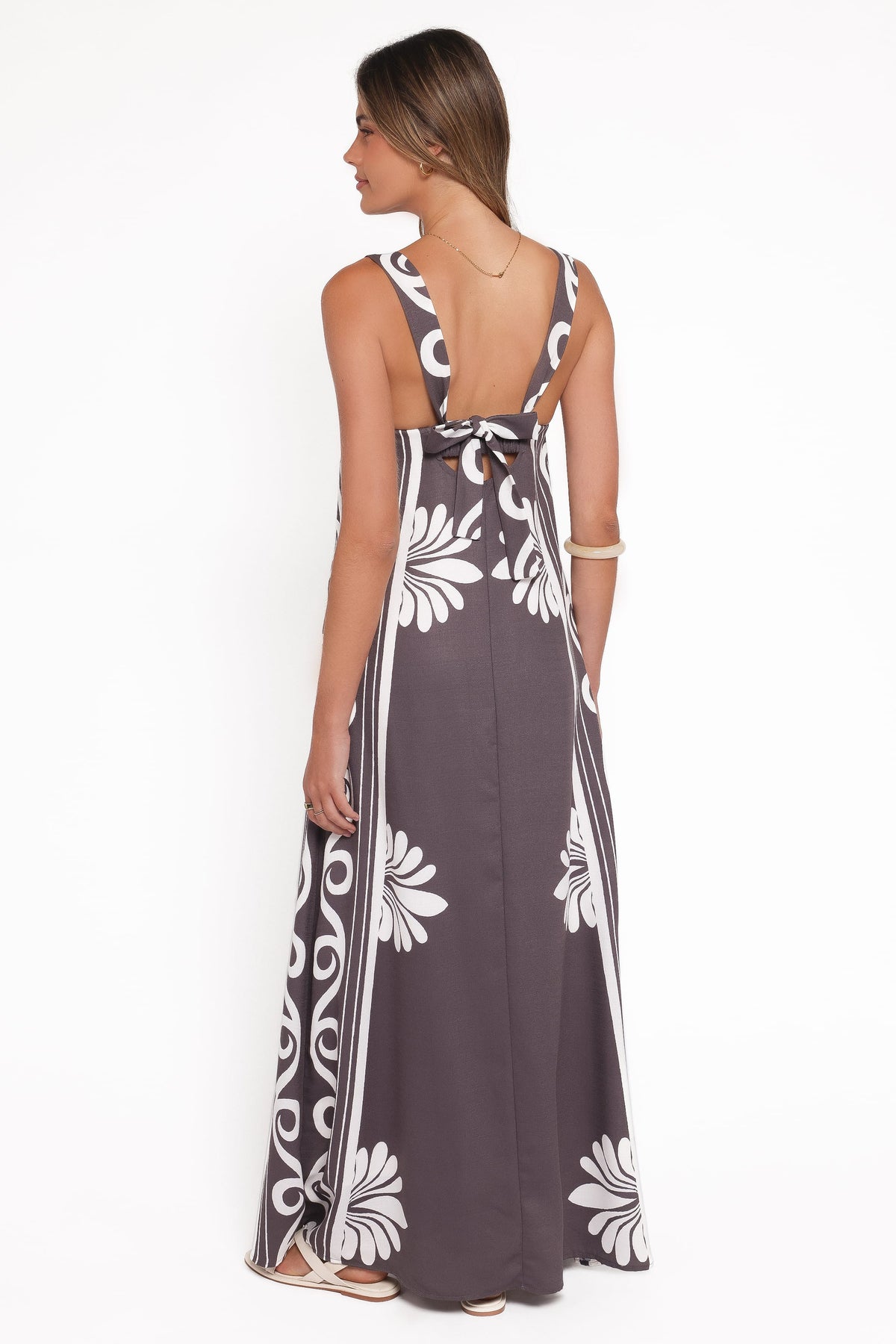 Valeria Maxi Dress in Espresso – view 5 of 8
