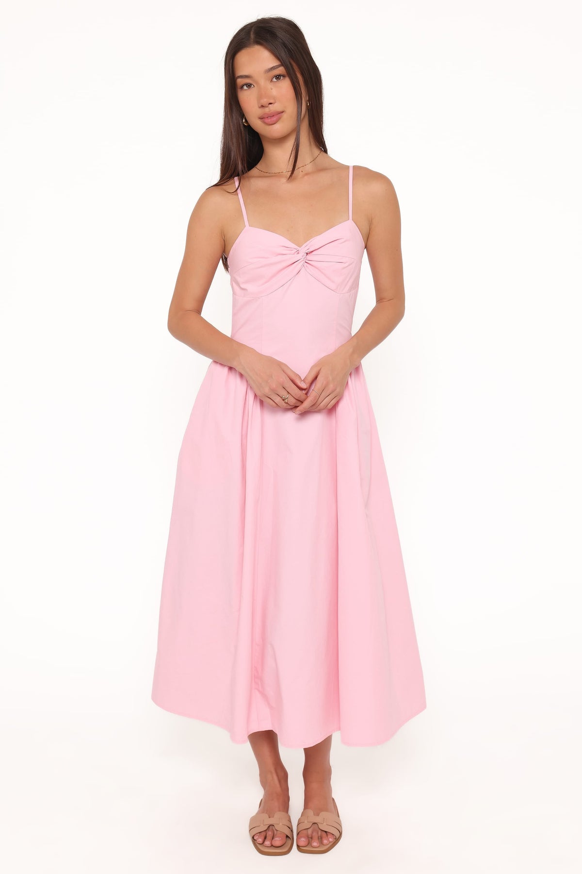 Venice Midi Dress in Pink – view 1 of 6