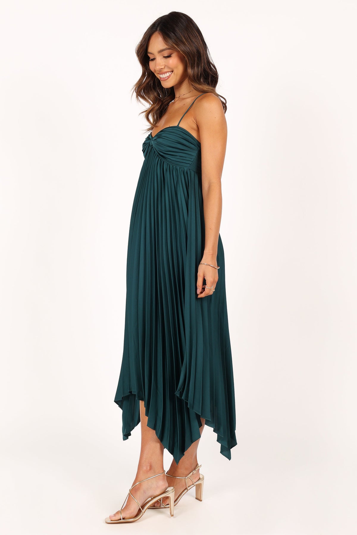Vikki Dress in Emerald – view 4 of 6