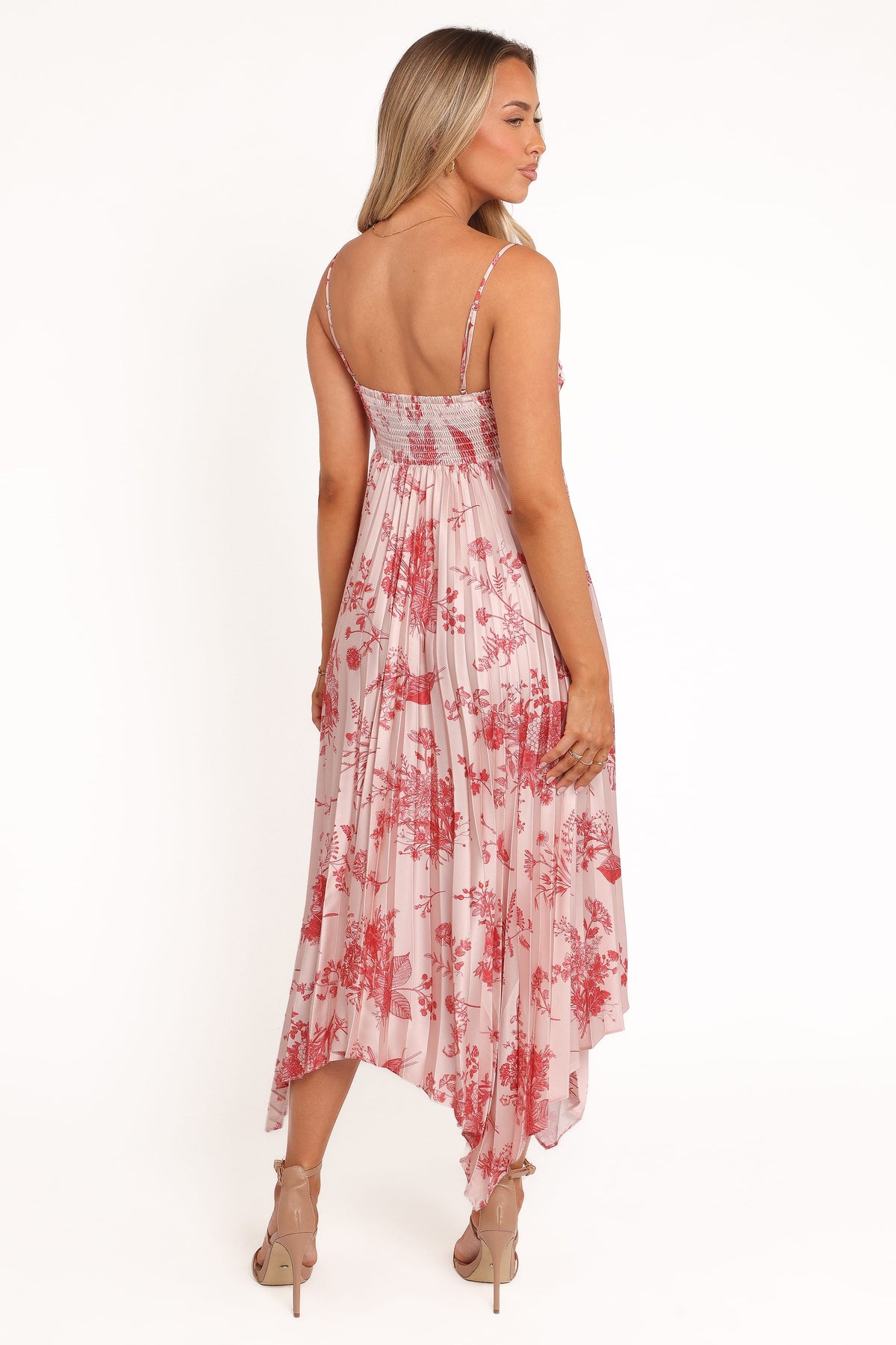 Vikki Dress in Red Floral – view 5 of 8
