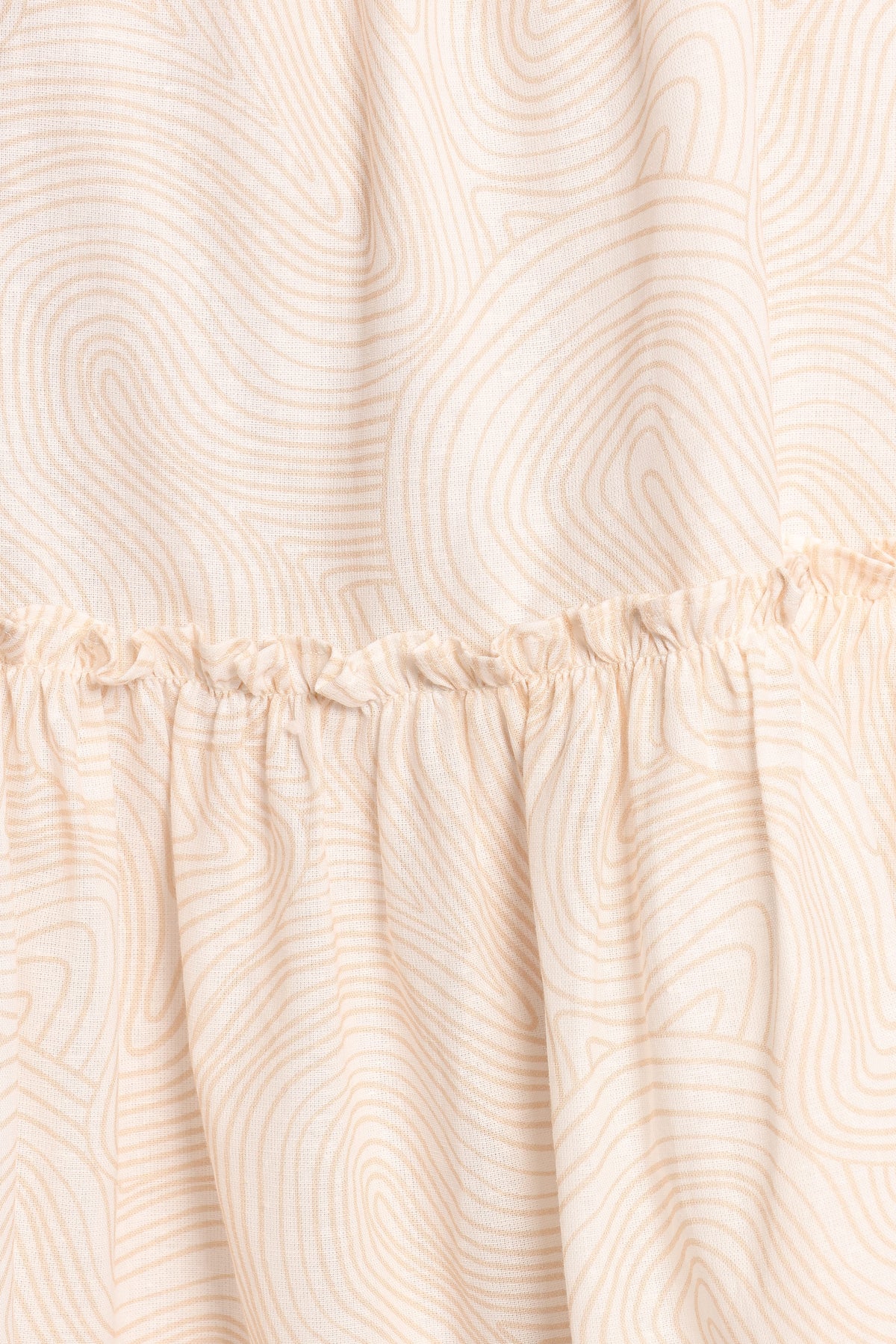Wells Mini Dress in Tan Swirl – view 8 of 9