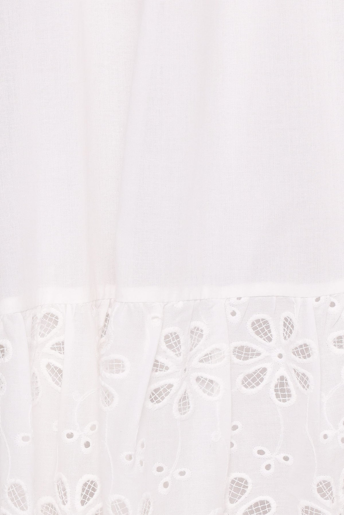 Xana Maxi Dress in White Broderie – view 6 of 6