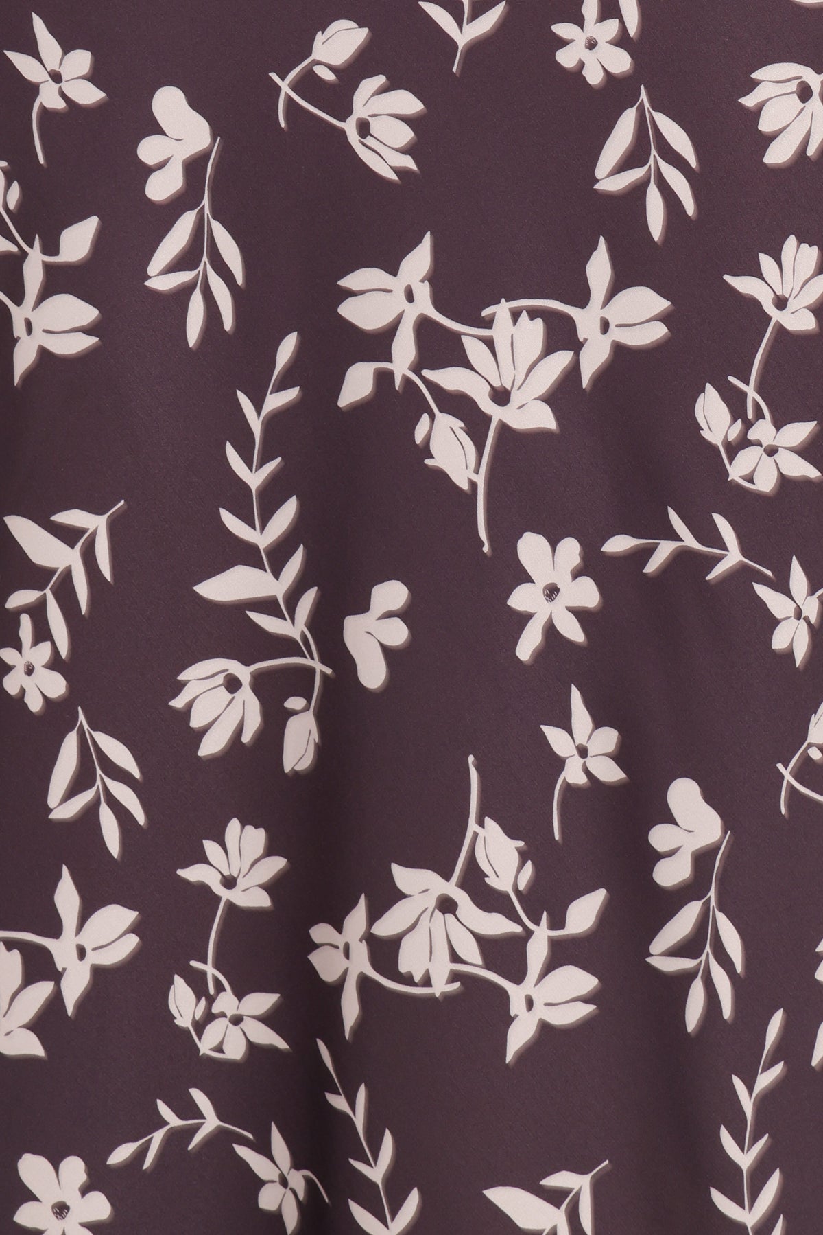 Zafira Midi Dress in Brown Cream Floral – view 6 of 7