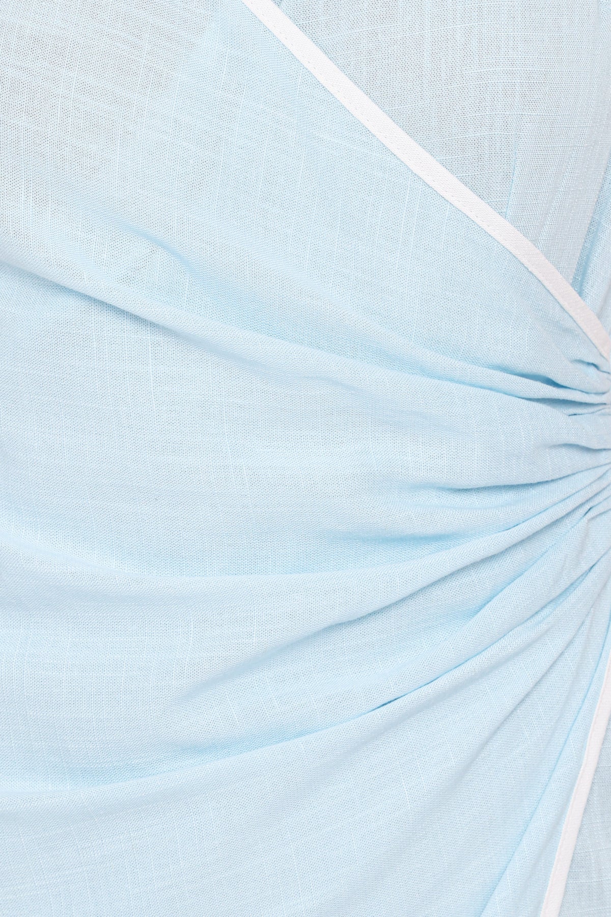 Zion Mini Dress in Pale Blue – view 7 of 8