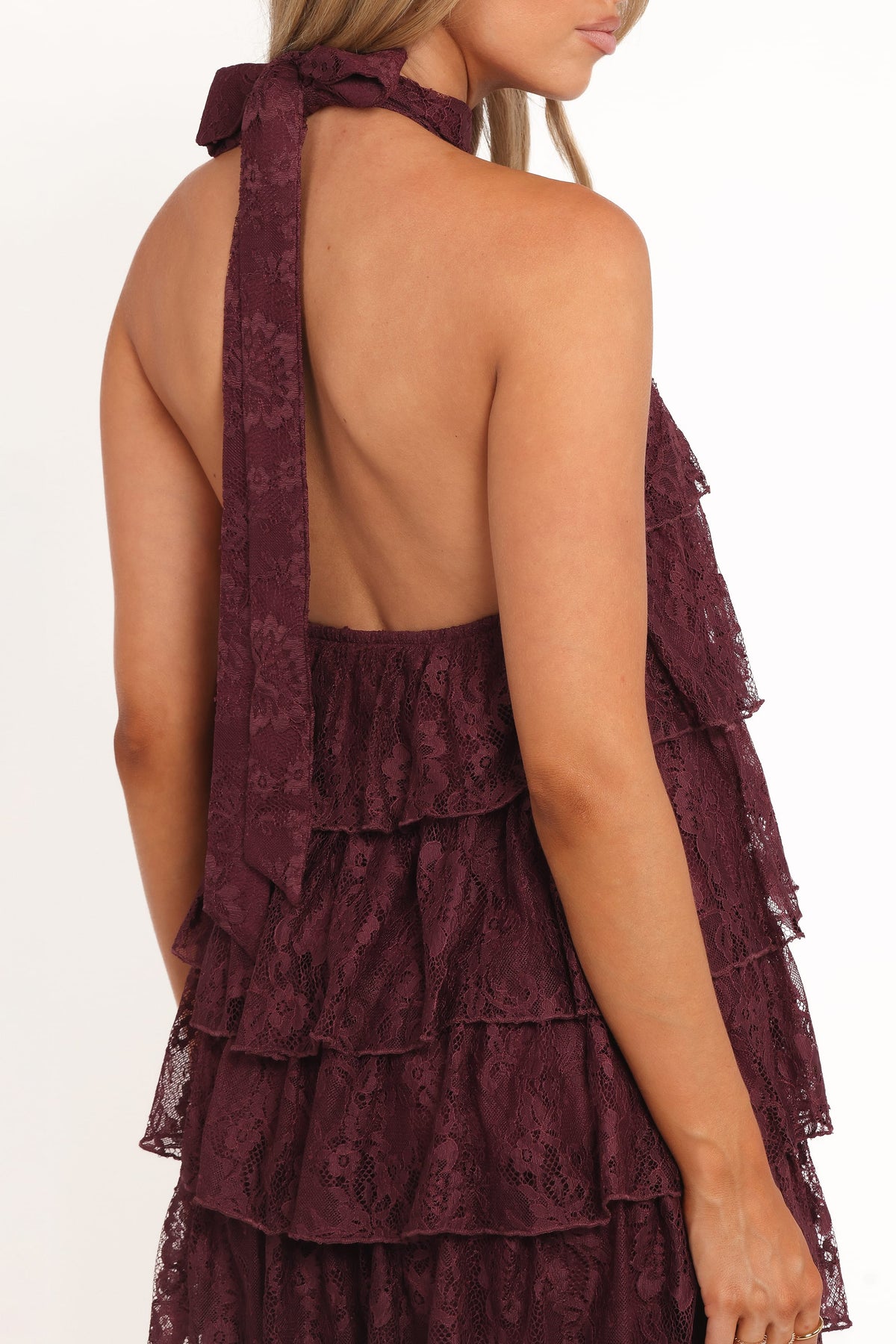 Zoella Maxi Dress in Cherry Lace – view 6 of 9