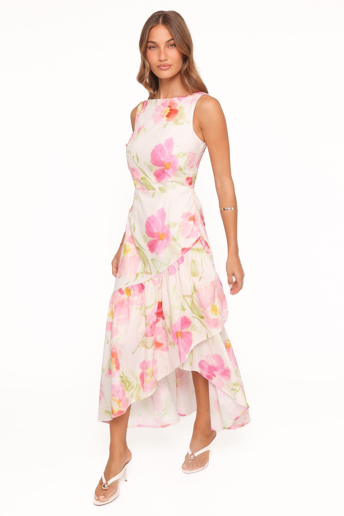 Zula Maxi Dress in Pink Garden Floral – view 4 of 7