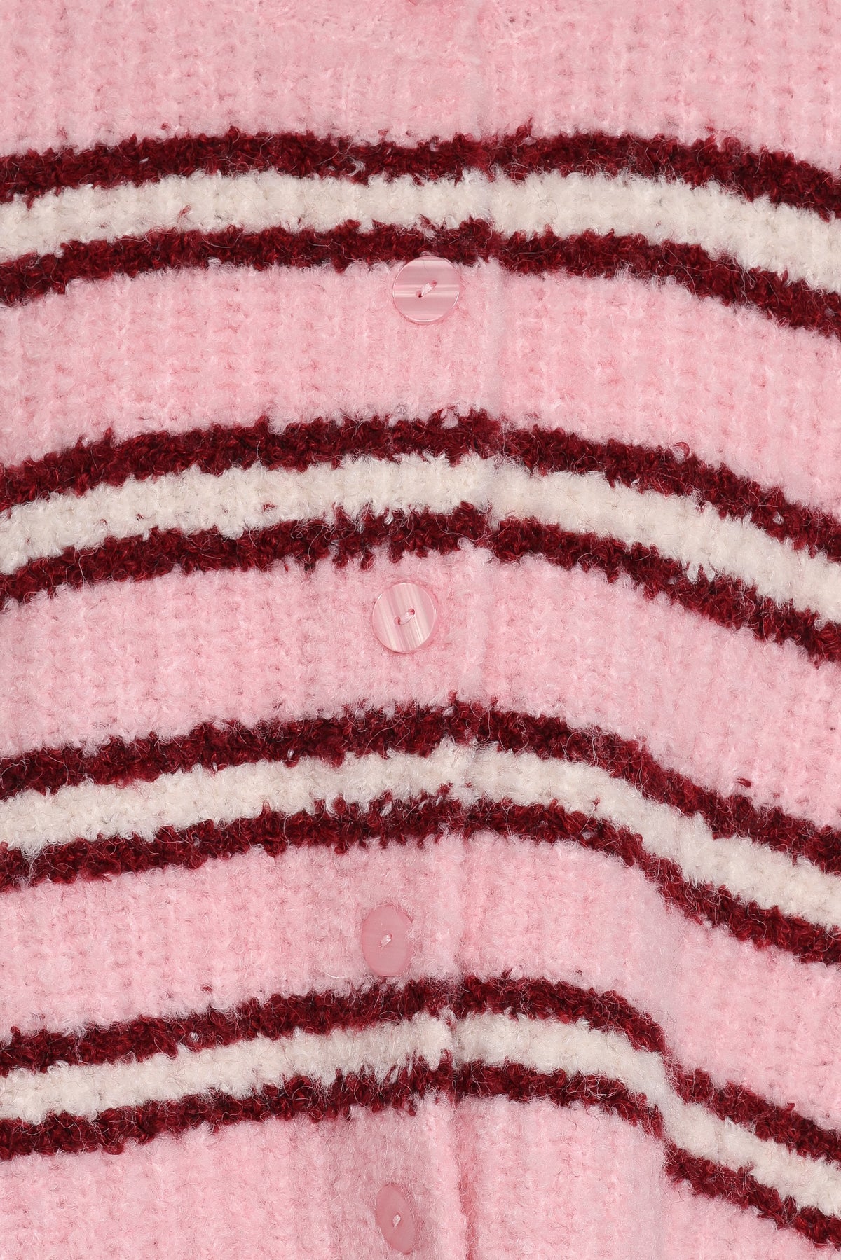 Albertine Cardigan in Pink Stripe – view 6 of 9