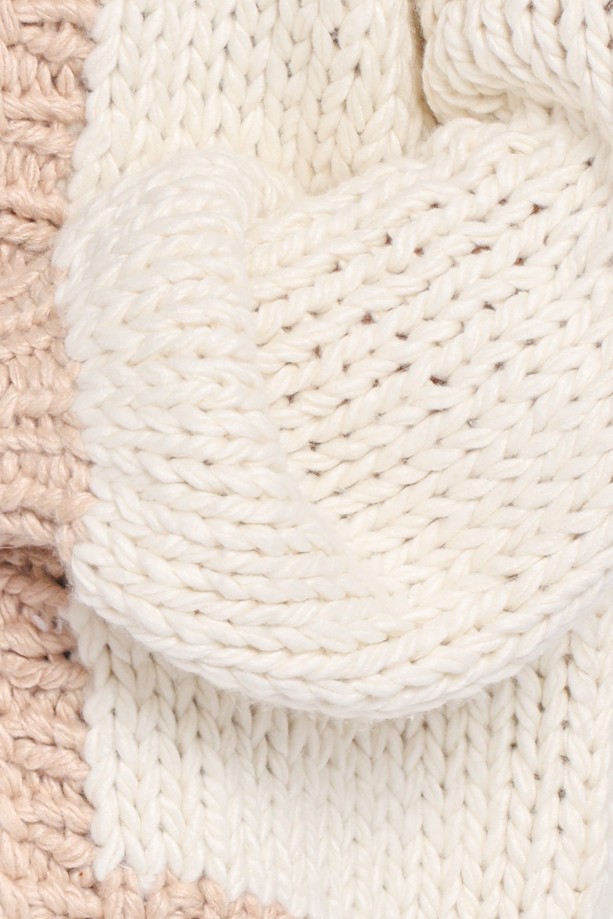 Anige Contrast Trim Cardigan in Cream – view 6 of 6