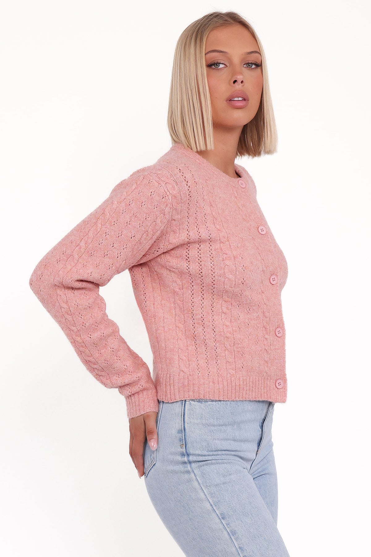 Bonnie Cardigan in Pink – view 3 of 6