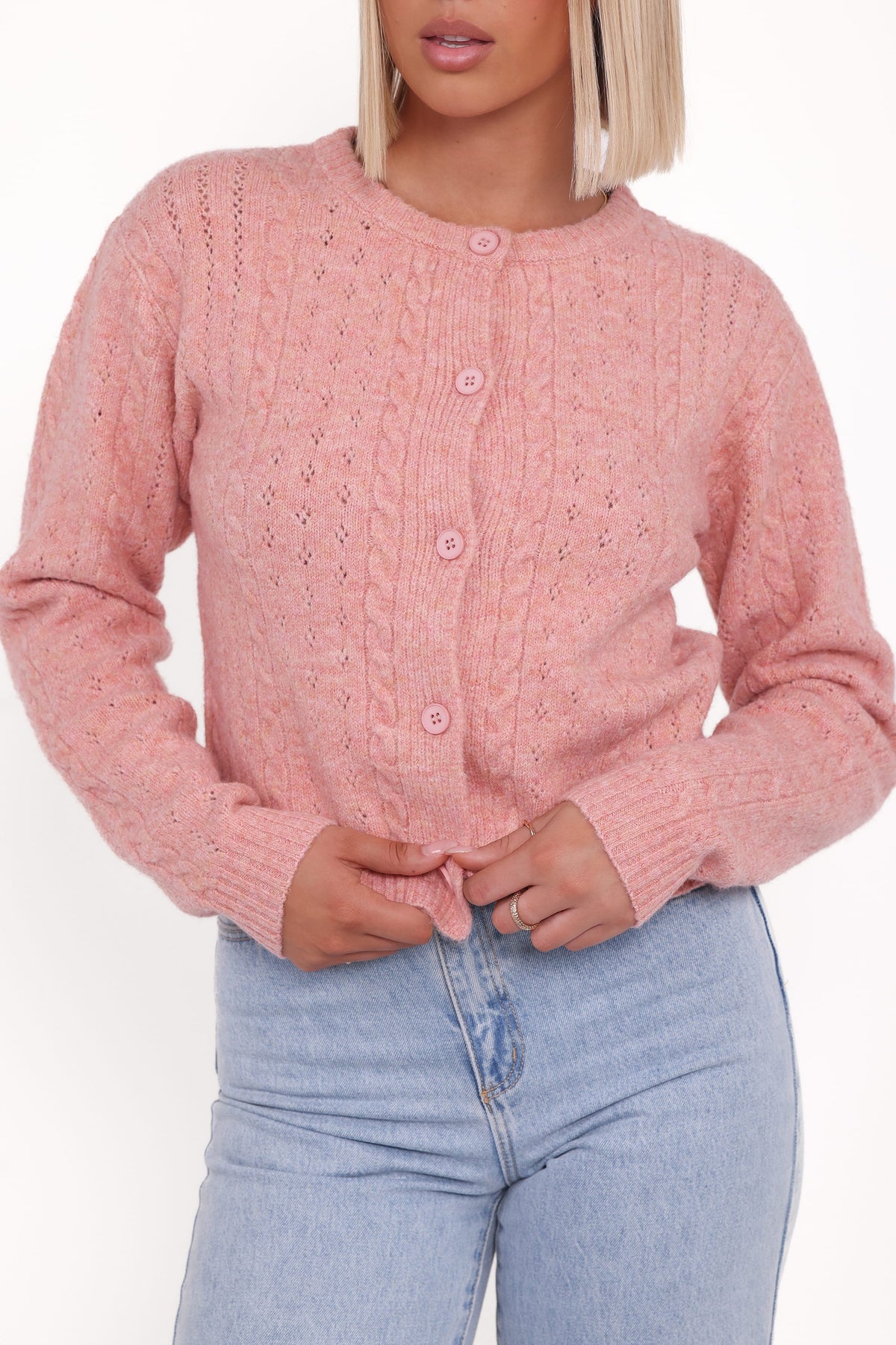 Bonnie Cardigan in Pink – view 2 of 6