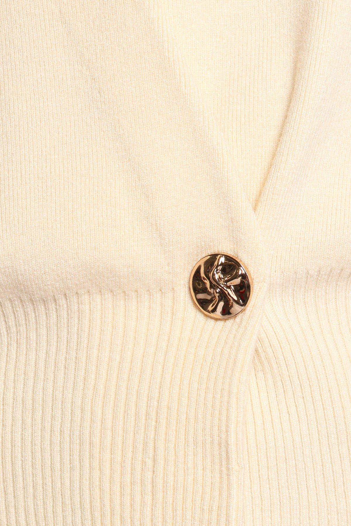 Caterina Button Cardigan in Cream – view 8 of 9