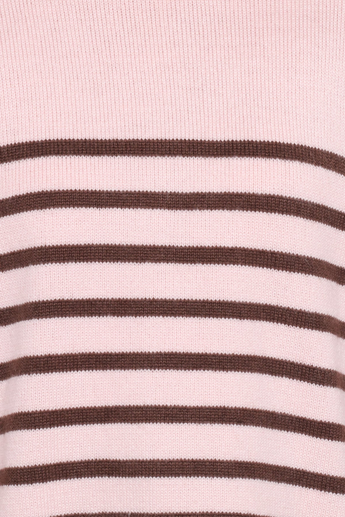 Eleanora Striped Knit Pullover Sweater in Pink – view 7 of 8