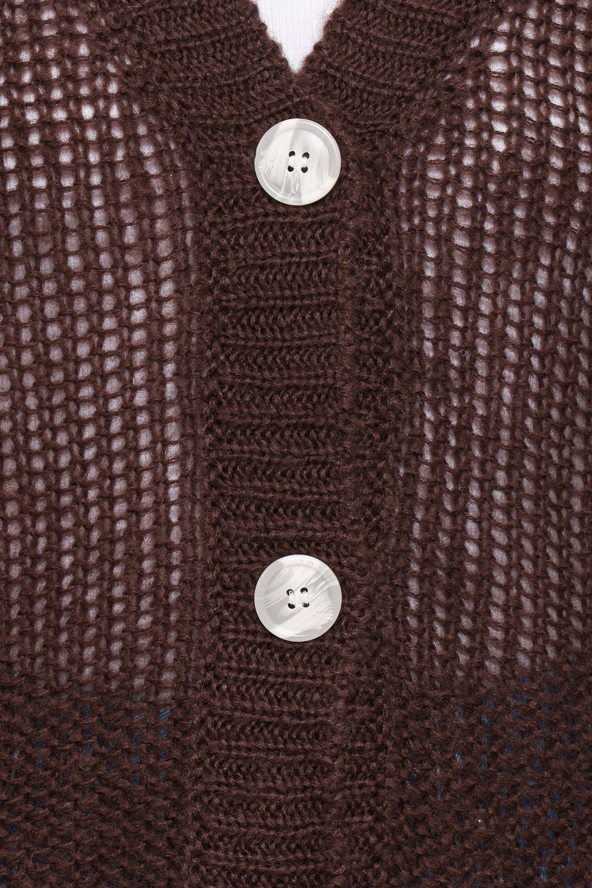 Gardner Cardigan in Coffee – view 5 of 5