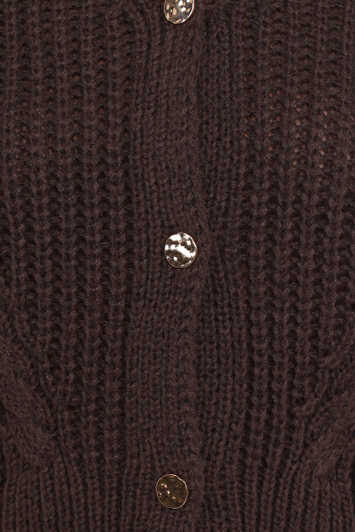 Henderson Thick Knit Cardigan in Brown – view 6 of 6