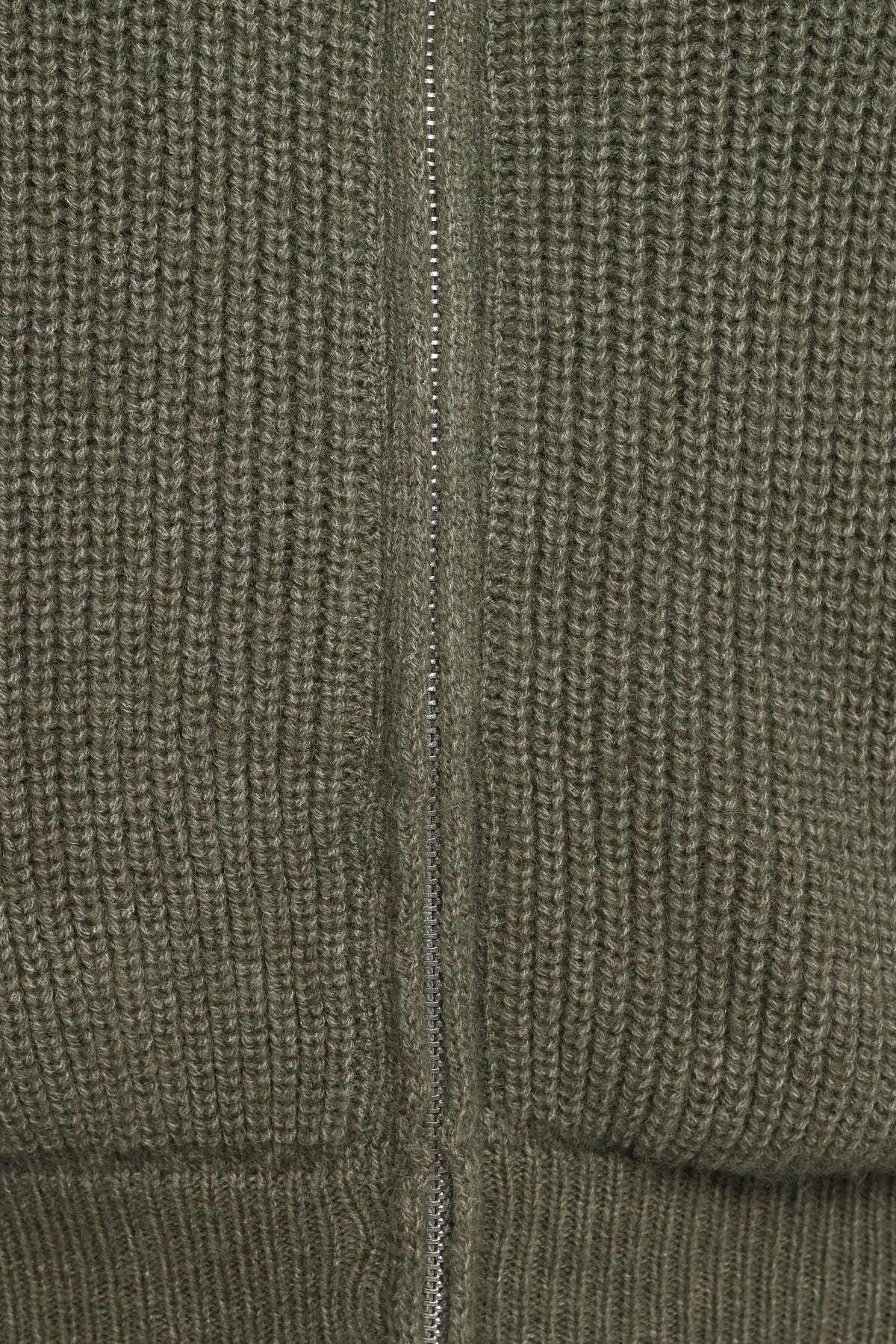 Kourtney Zip Cardigan in Olive – view 7 of 7
