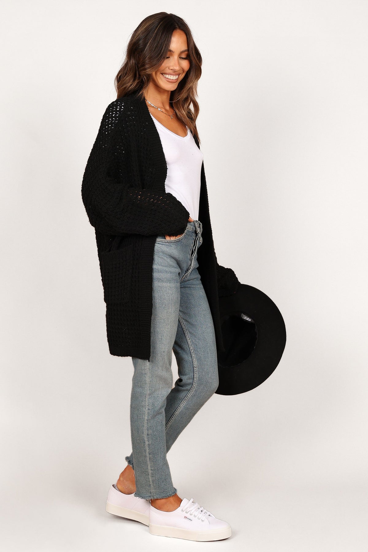 Leyonie Cardigan in Black – view 4 of 10