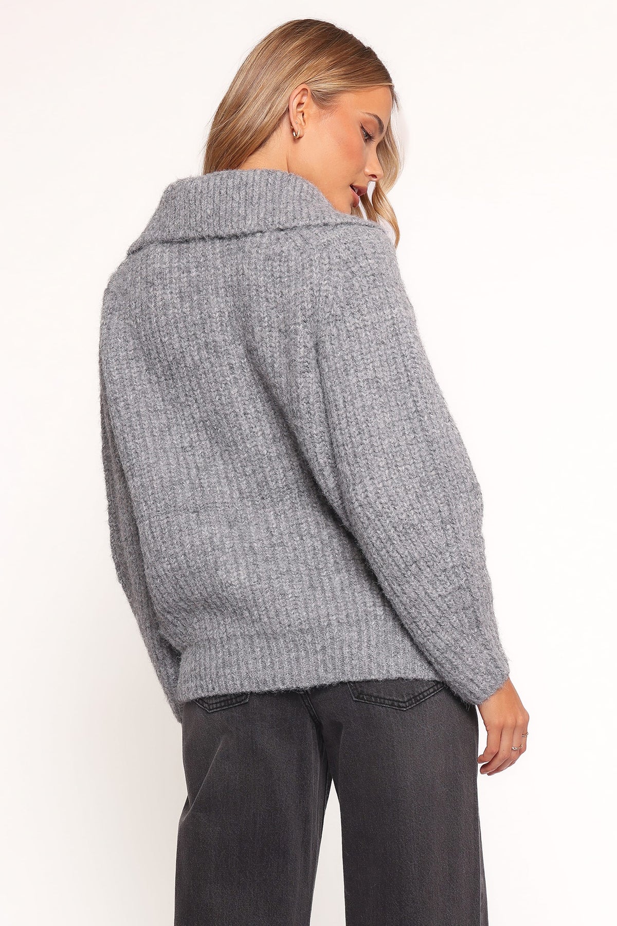 Miffy Zip Through Cardigan in Grey – view 5 of 8