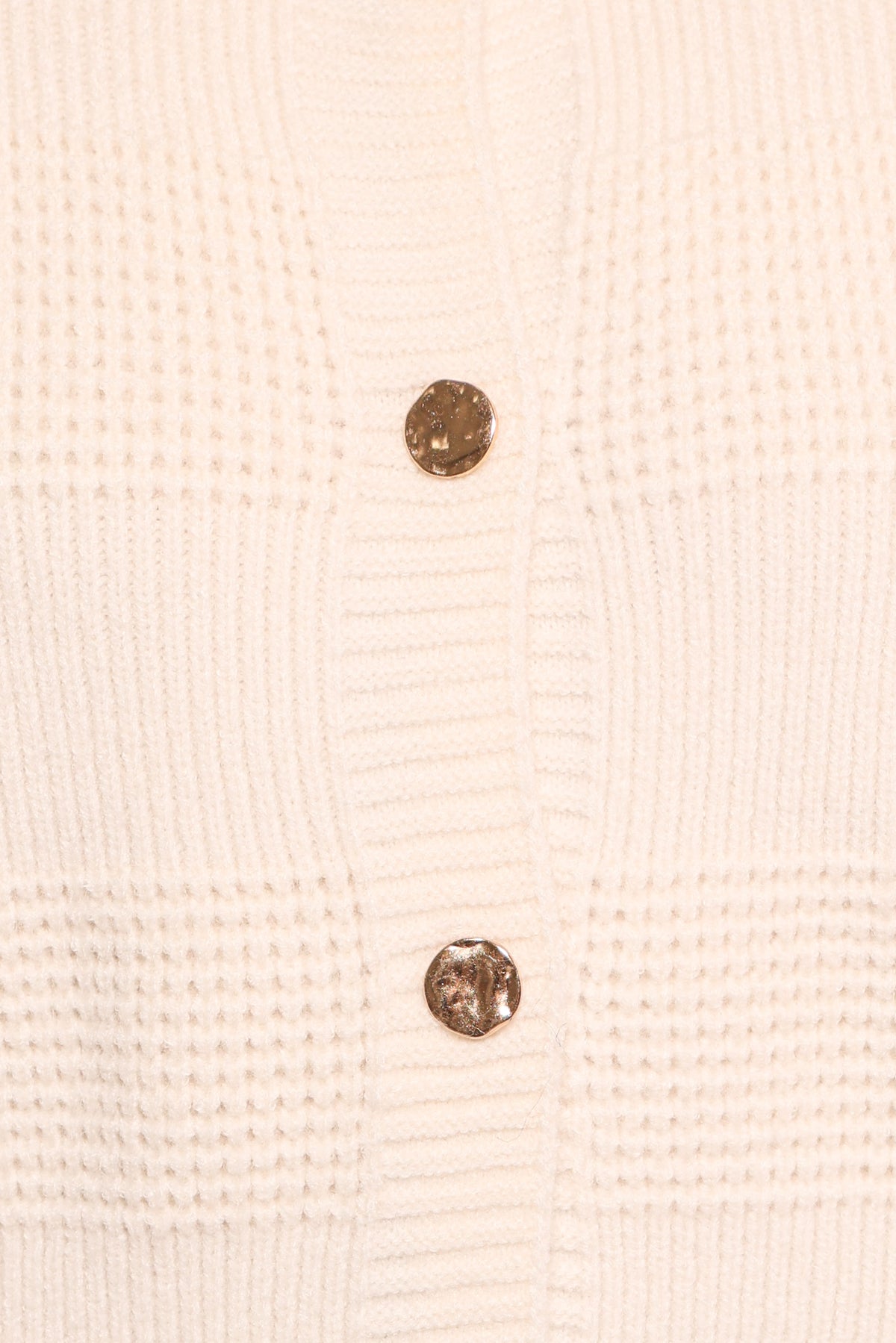 Verago Textured Stripe Cardigan in Cream – view 7 of 7
