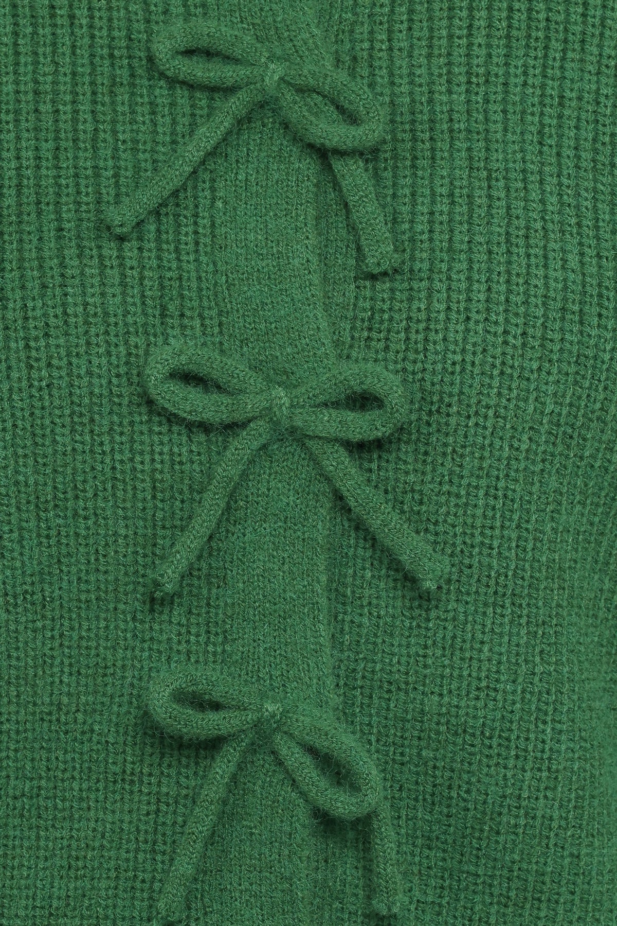 Wilde Bow Front Cardigan in Green – view 6 of 6