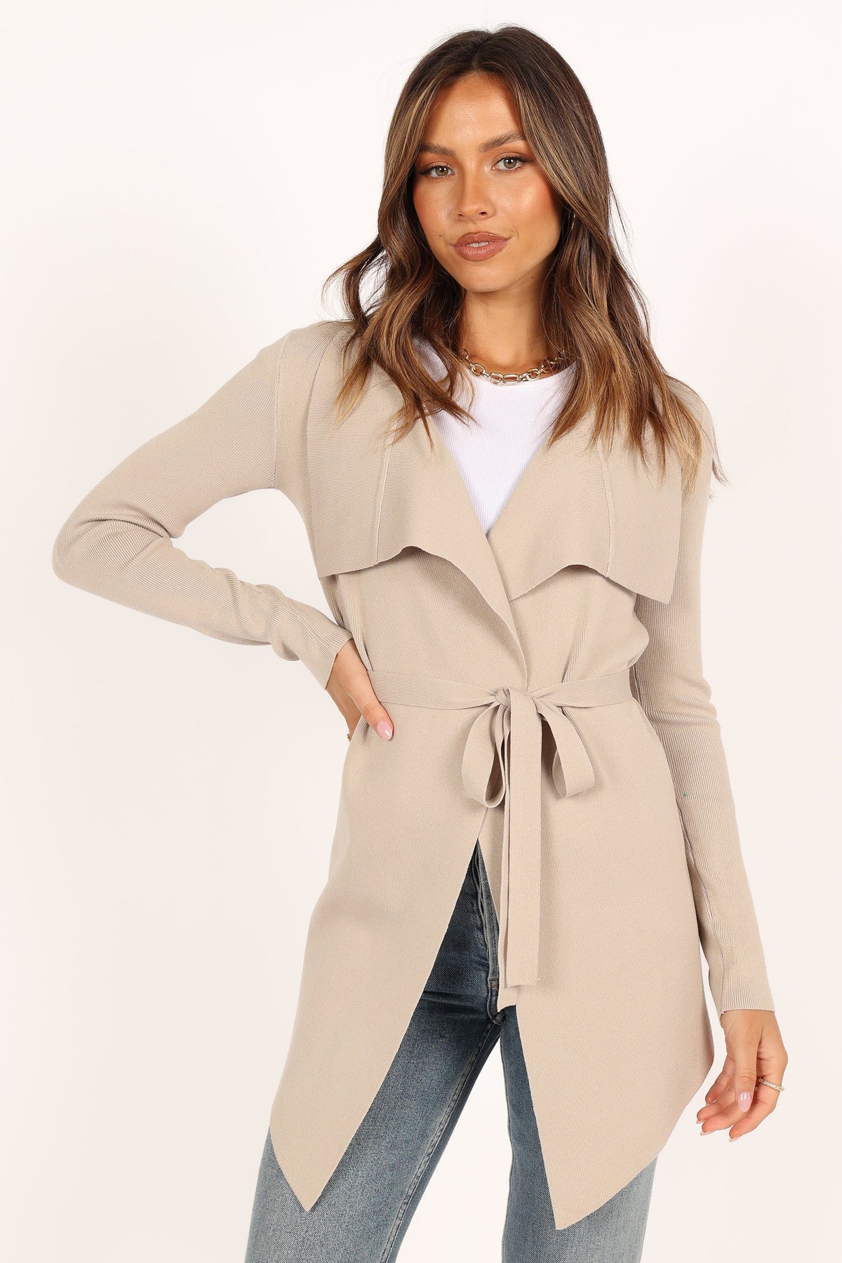 Zimmer Cardigan in Beige – view 7 of 10