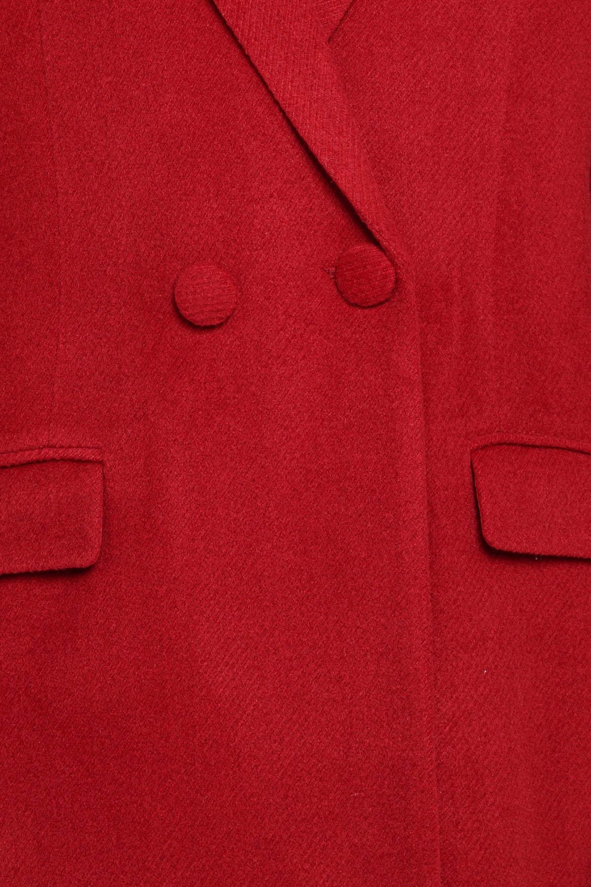 Jett Long Blazer Coat in Red – view 8 of 8