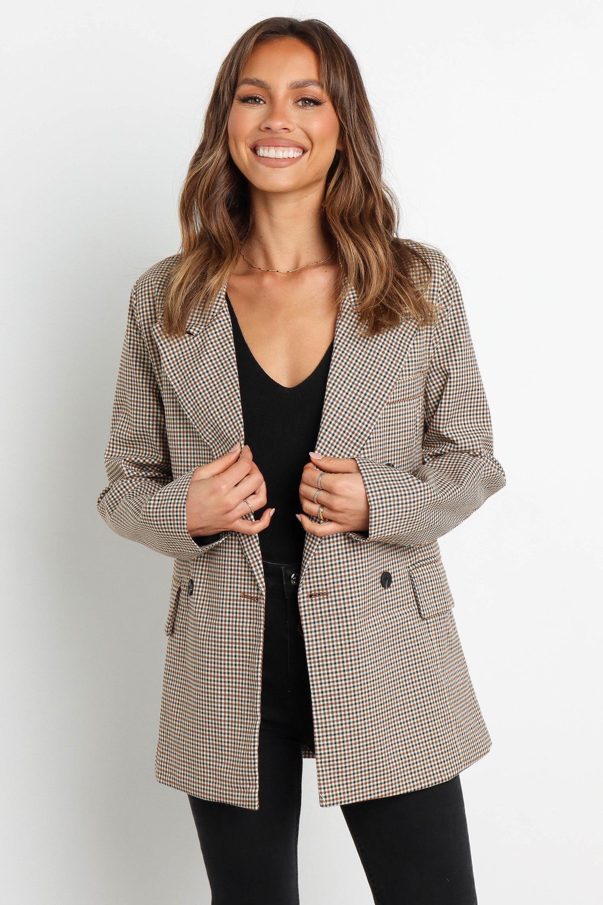 Juliette Blazer in Brown – view 4 of 10